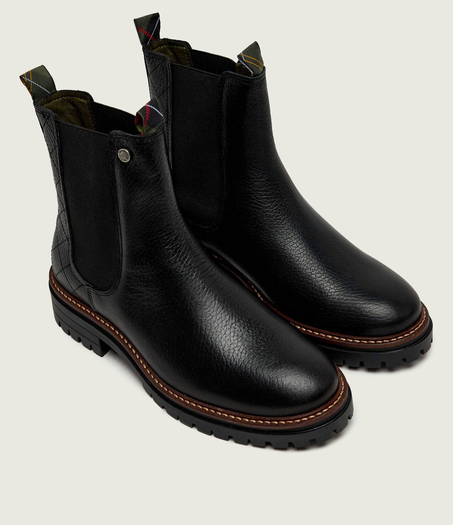 Barbour De piele ghete chelsea Evie