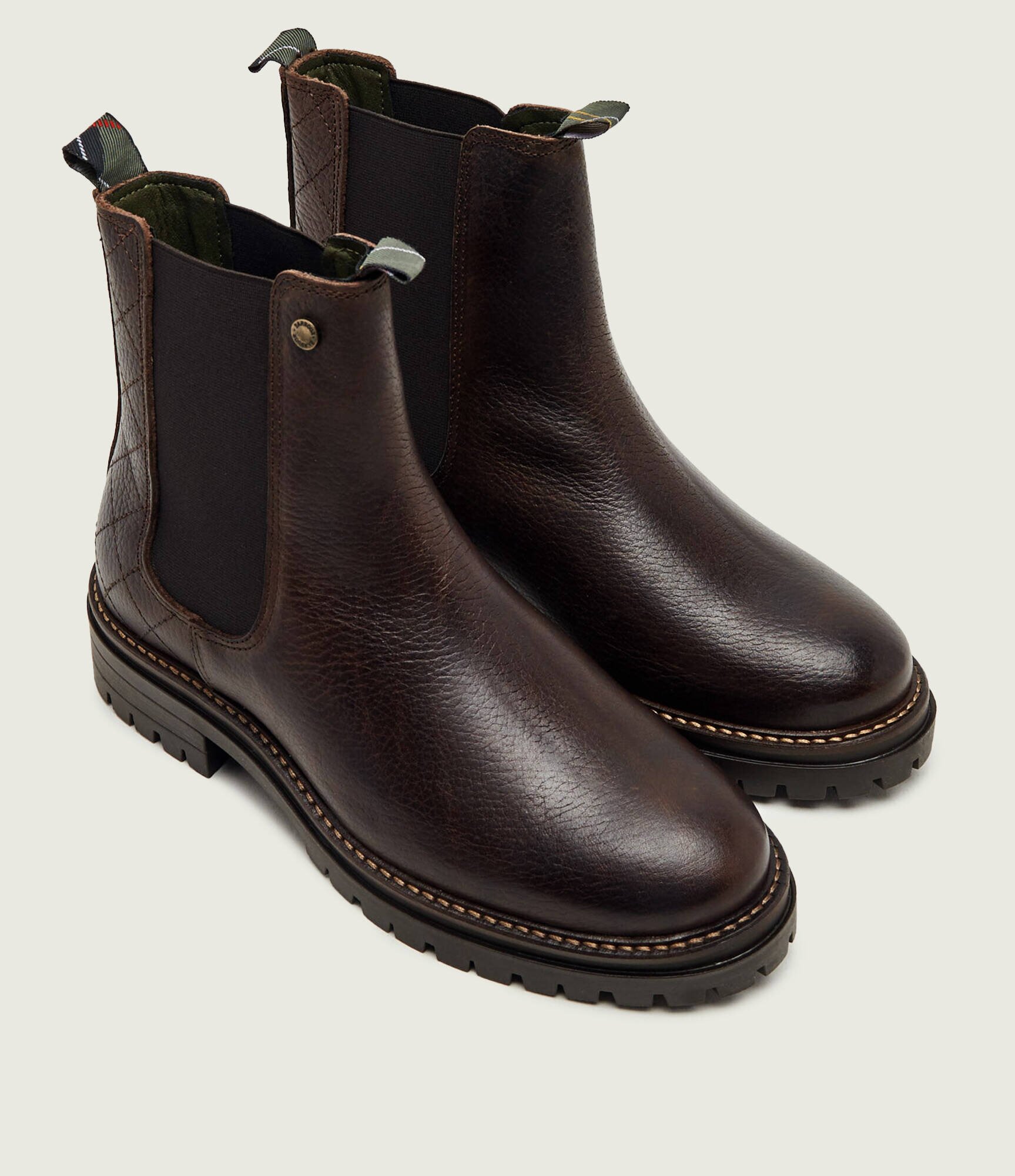 Barbour De piele ghete chelsea Evie