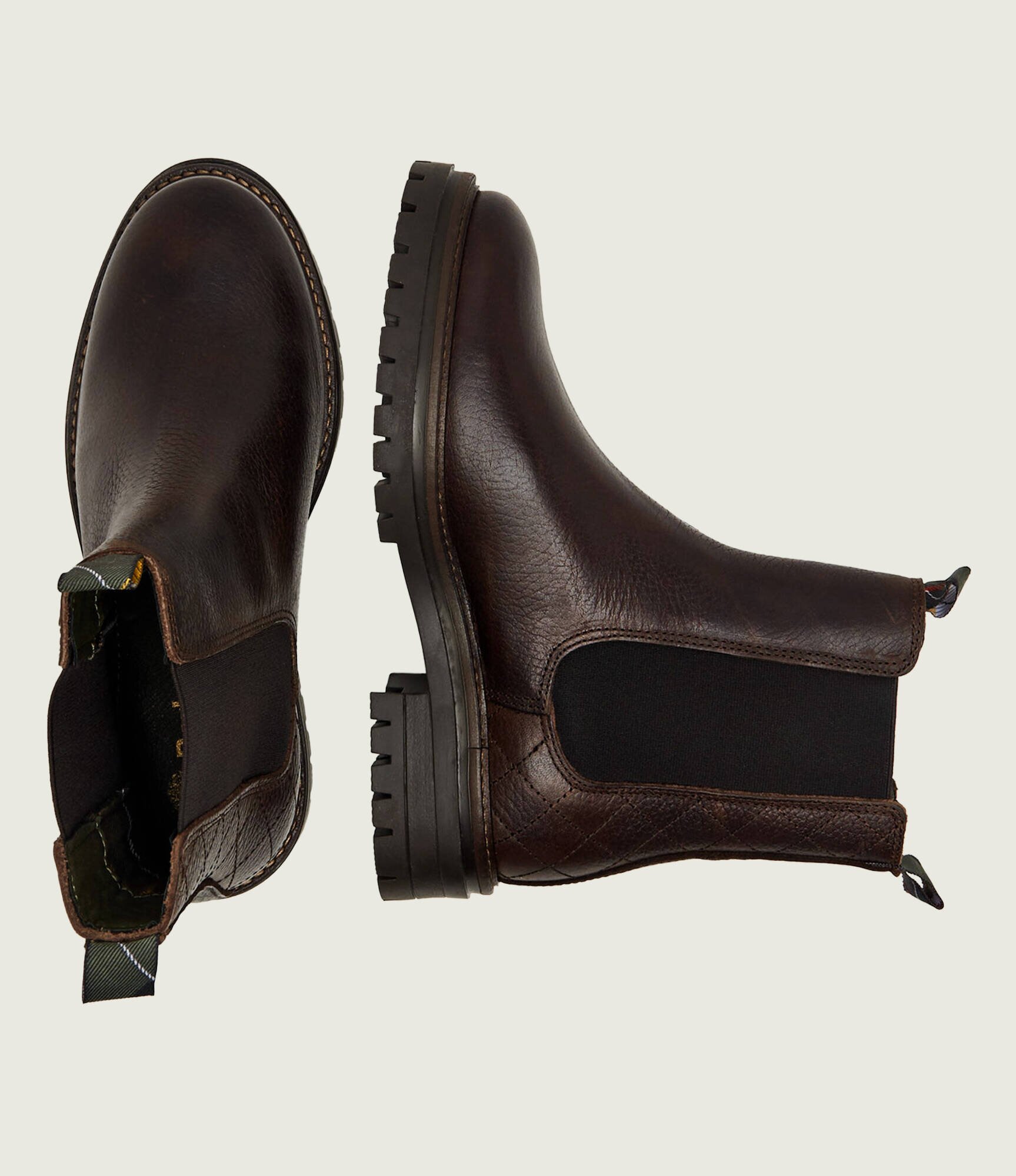 Barbour De piele ghete chelsea Evie