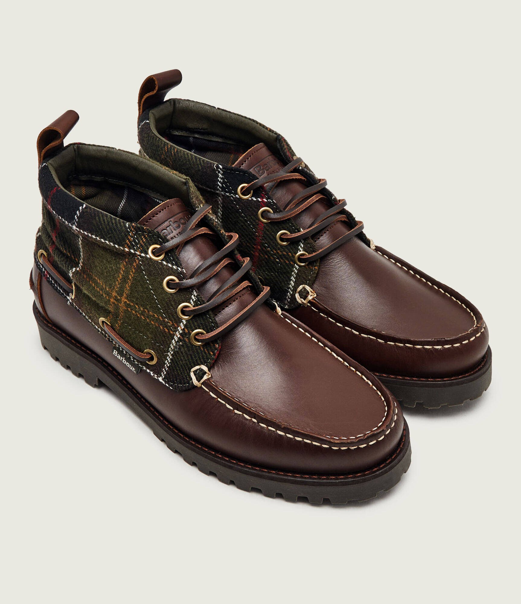 Barbour De piele pantofi Harle Chukka