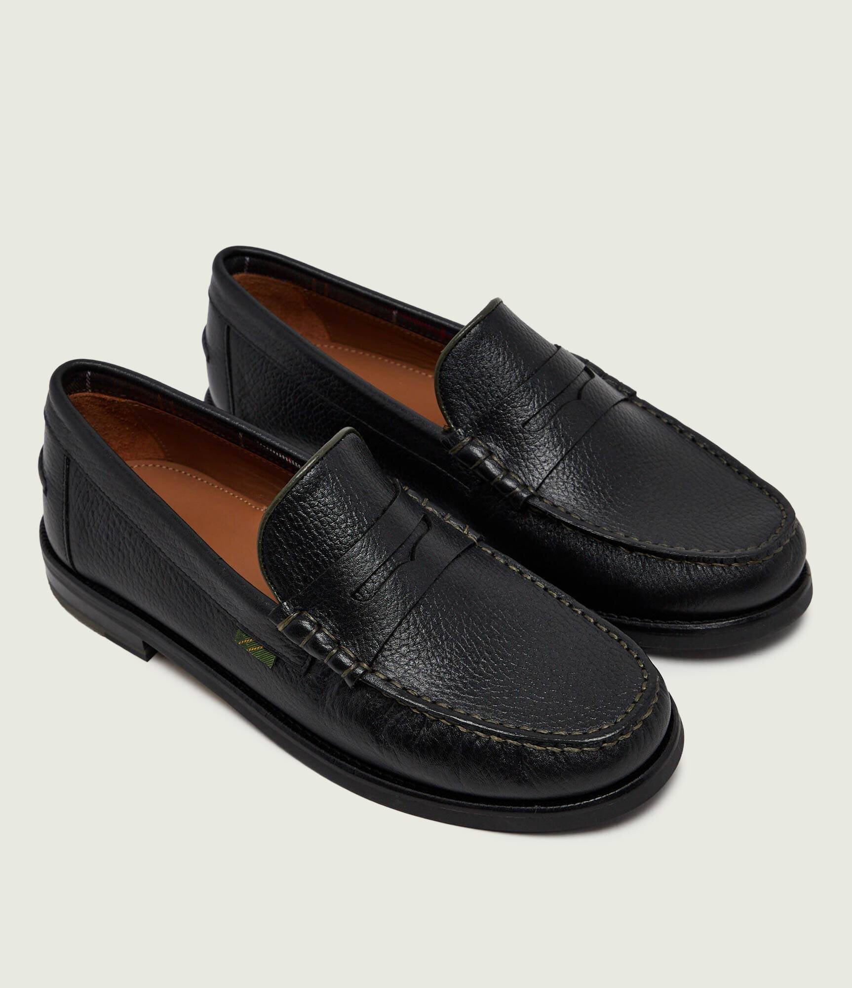 Barbour De piele pantofi loafer Linford