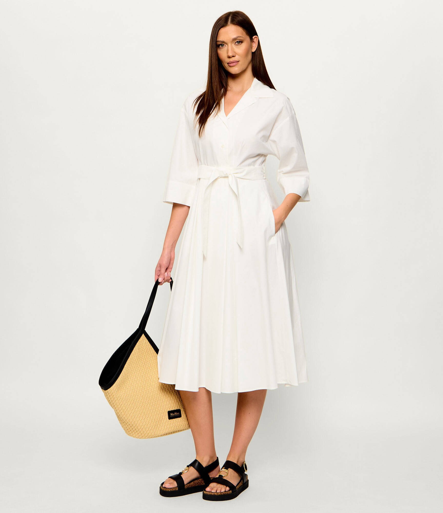 Barbour De piele sandale Gwen
