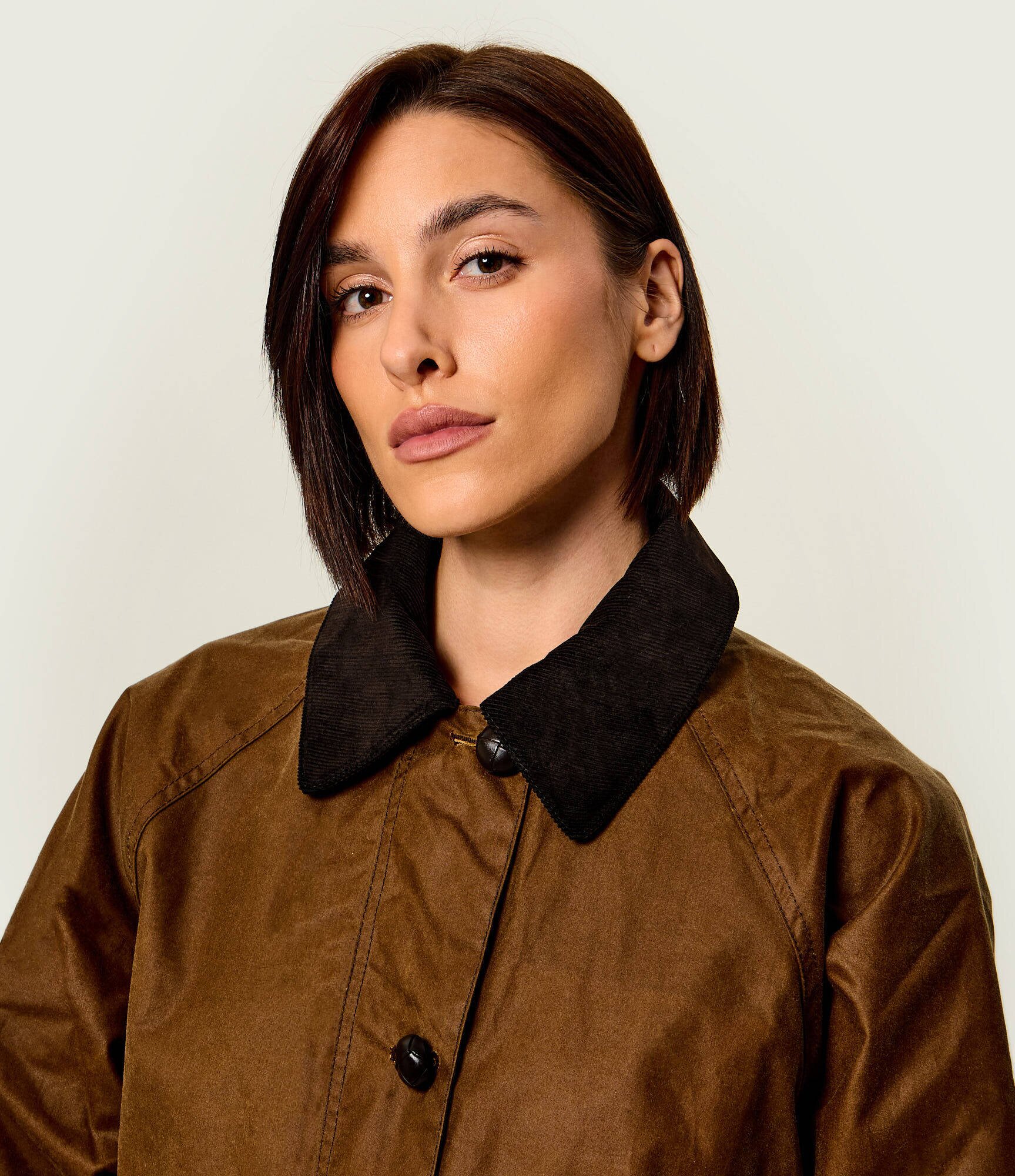 Barbour Geacă Adina | Loose fit | catifea reiată