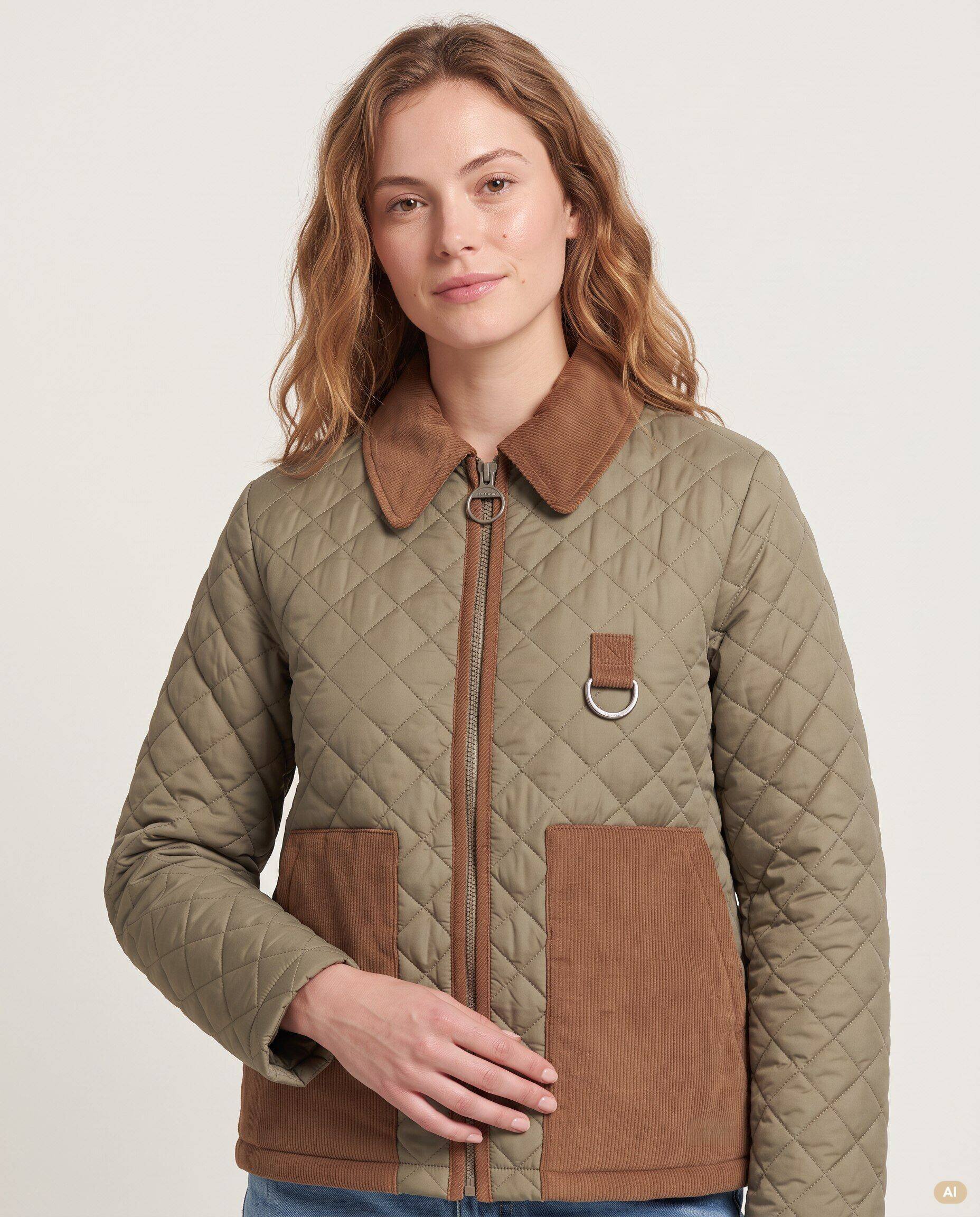 Barbour Geacă Aylesby | Slim Fit | catifea reiată