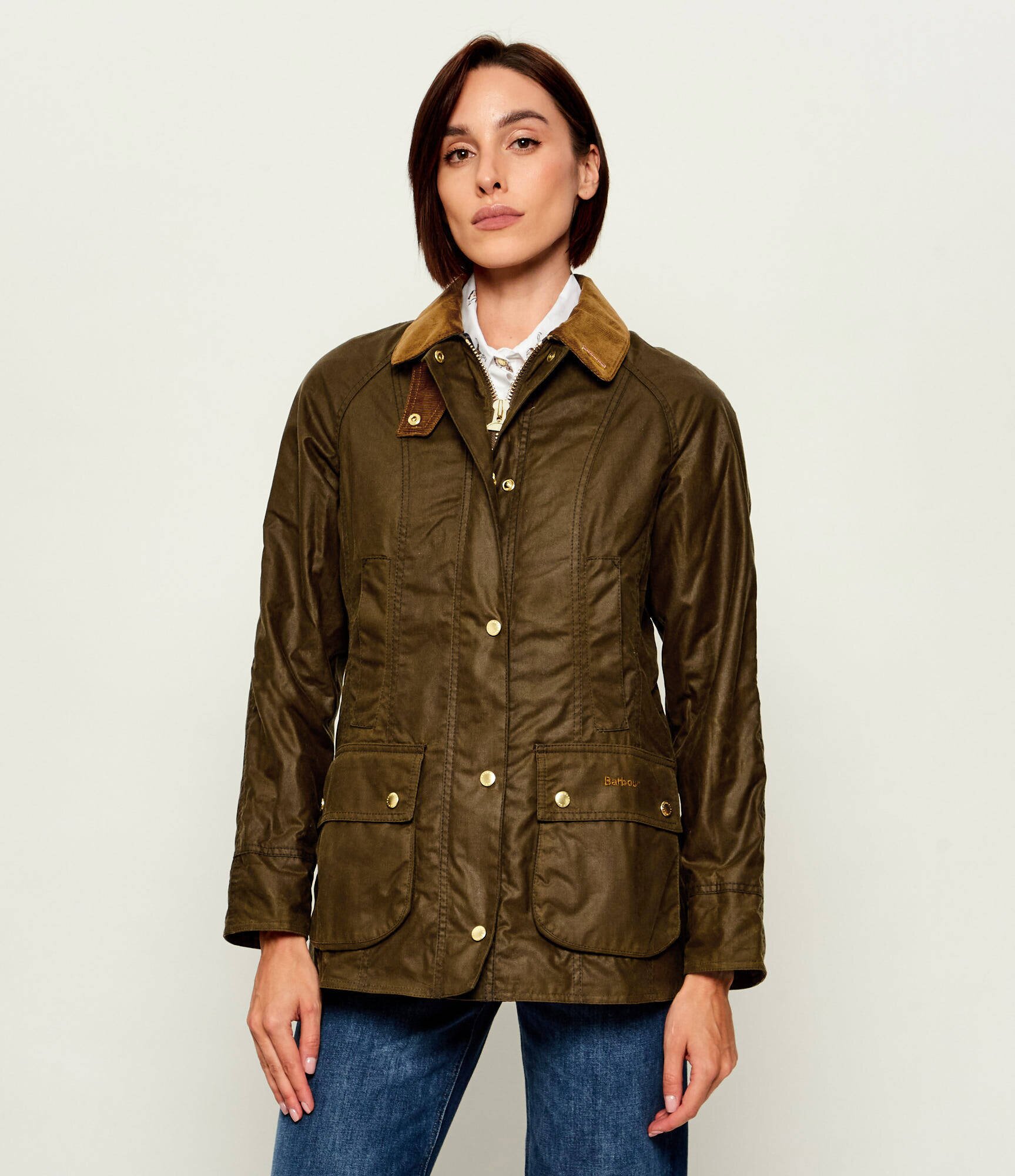 Barbour Geacă Icons Beadnell | regular fit | catifea reiată