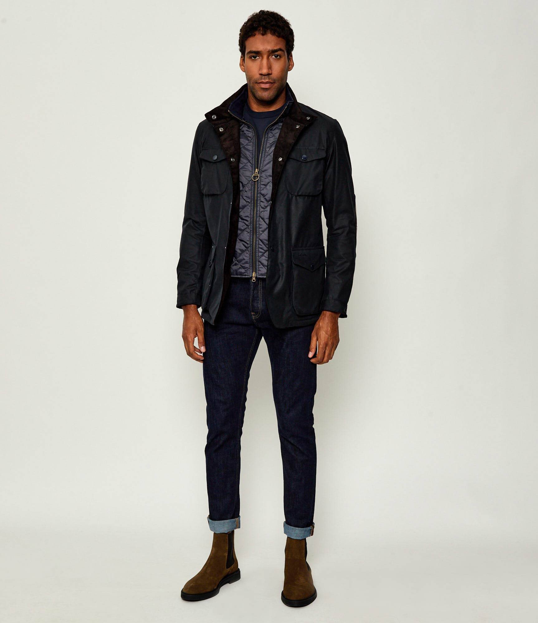 Barbour Geacă Ogston | regular fit cu adaos de lână