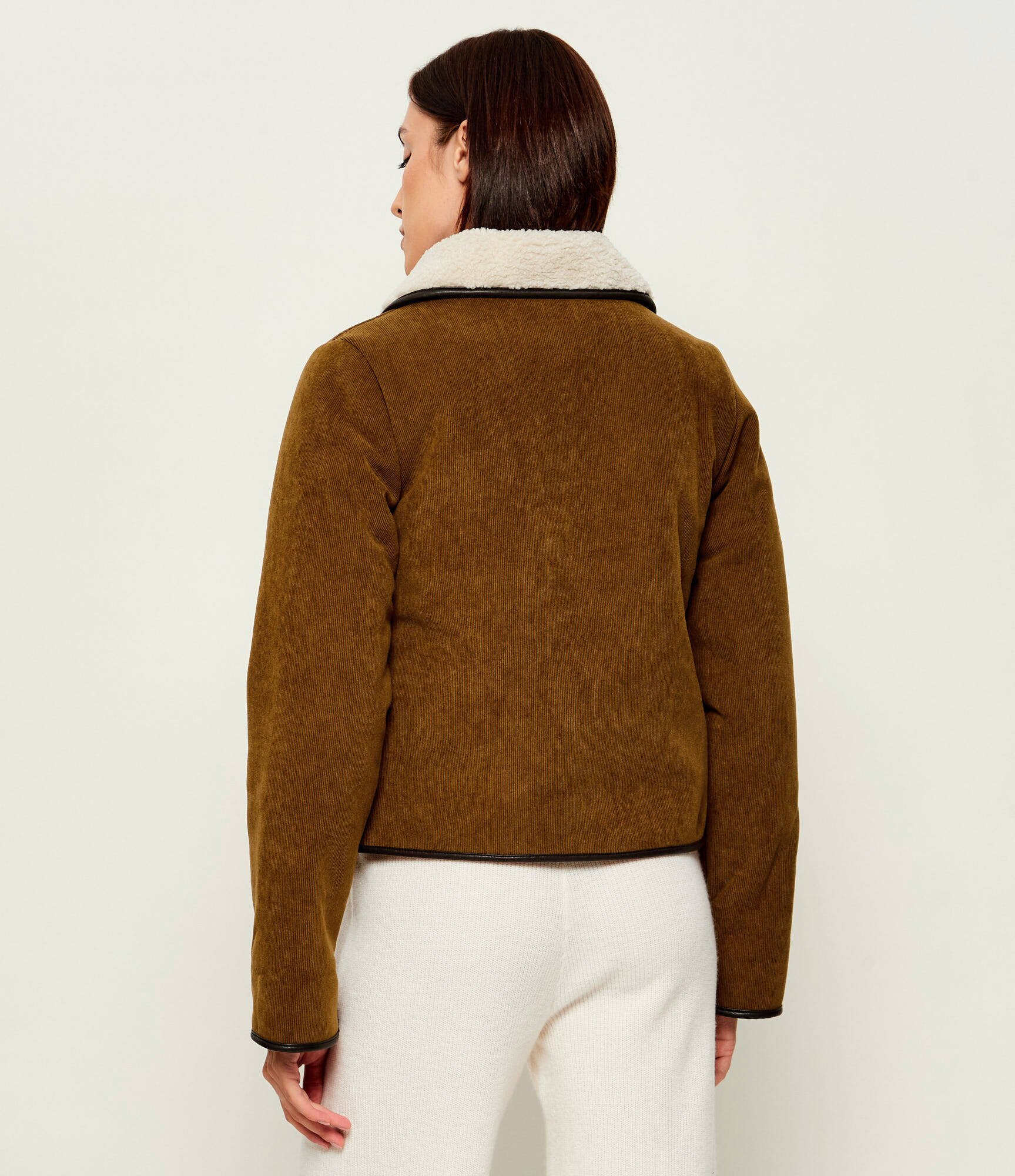 Barbour Geacă Penny | shearling | Relaxed fit | catifea reiată