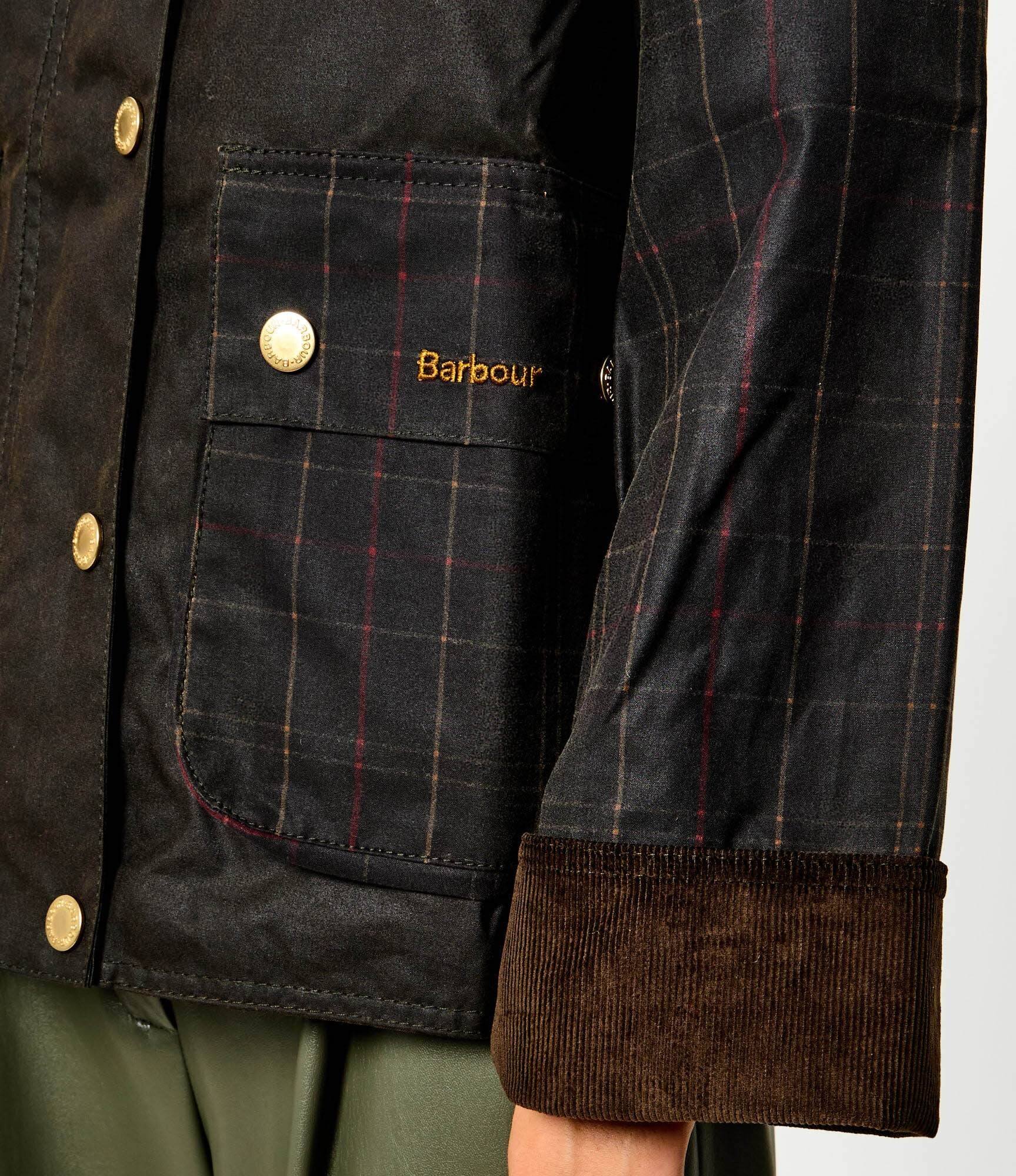 Barbour Geacă Tartan | regular fit | catifea reiată