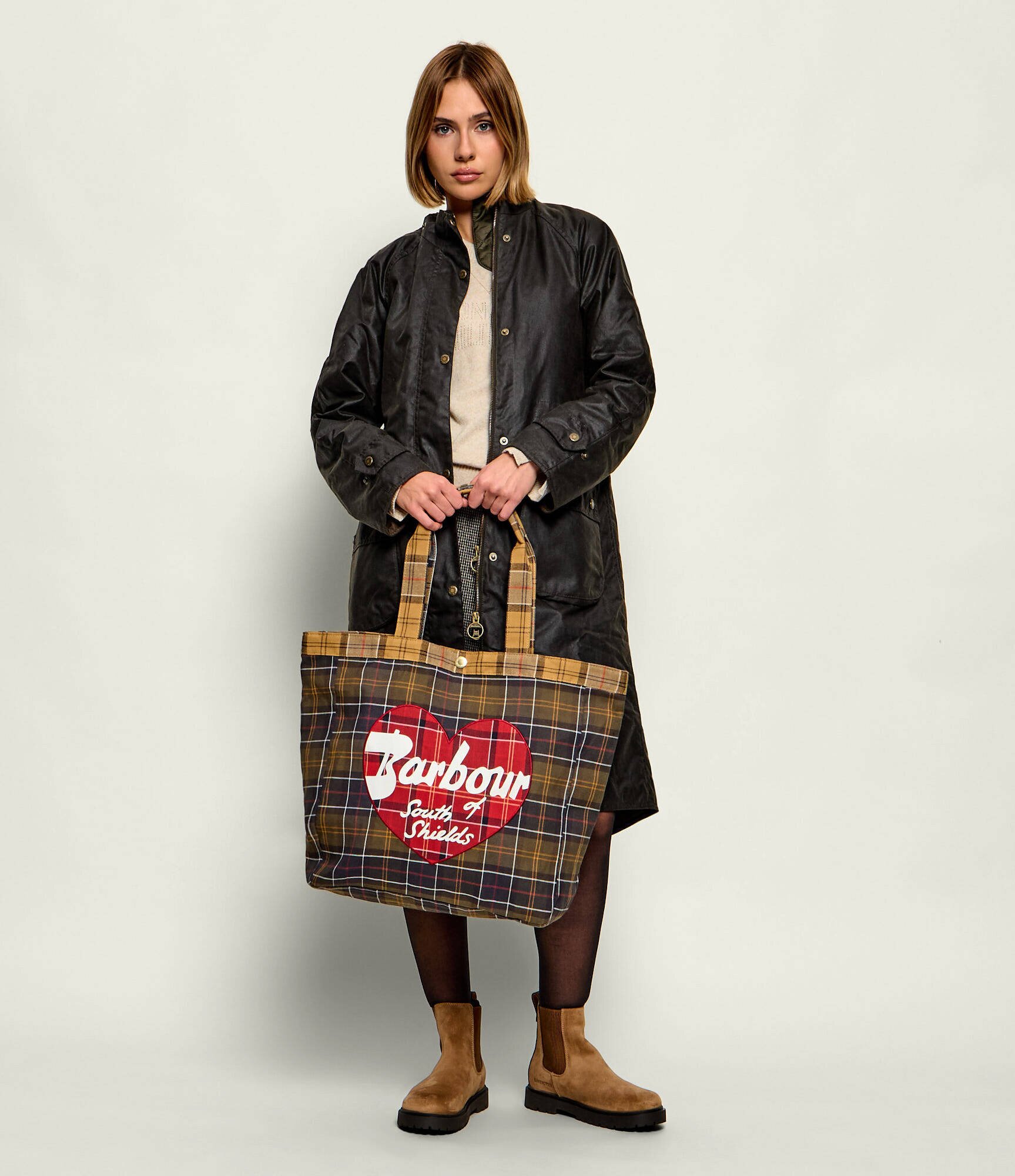 Barbour Geantă de cumpărături Heart