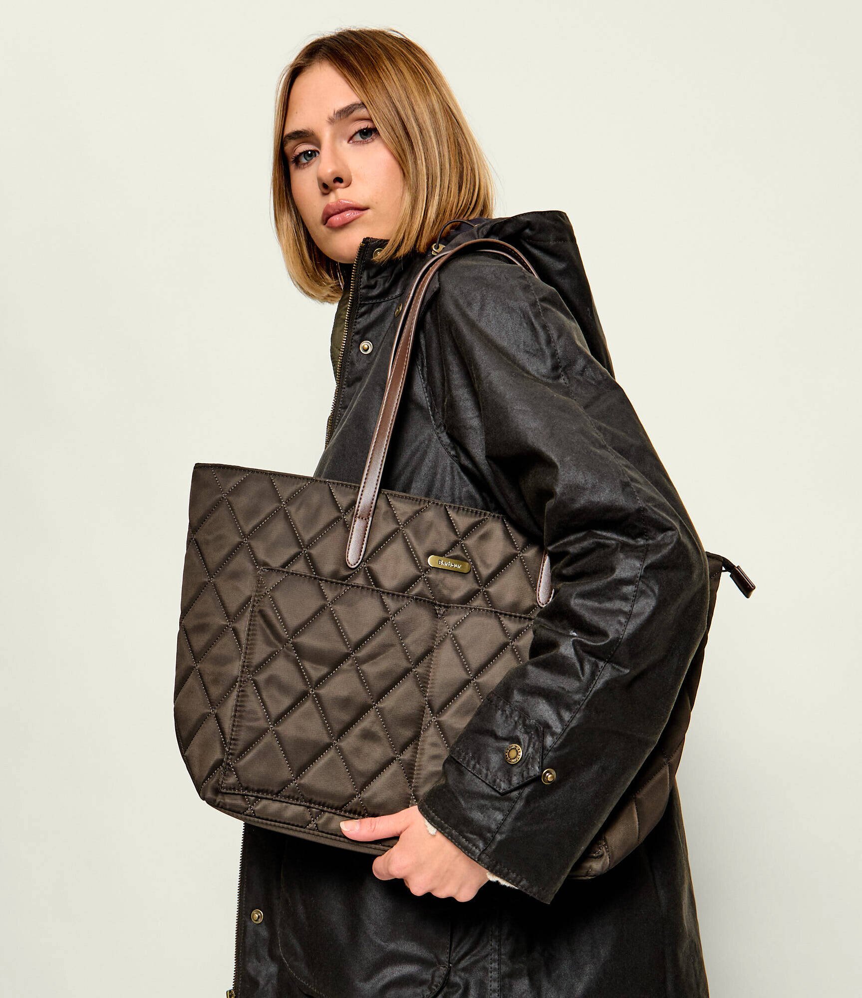 Barbour Geantă shopper + borsetă