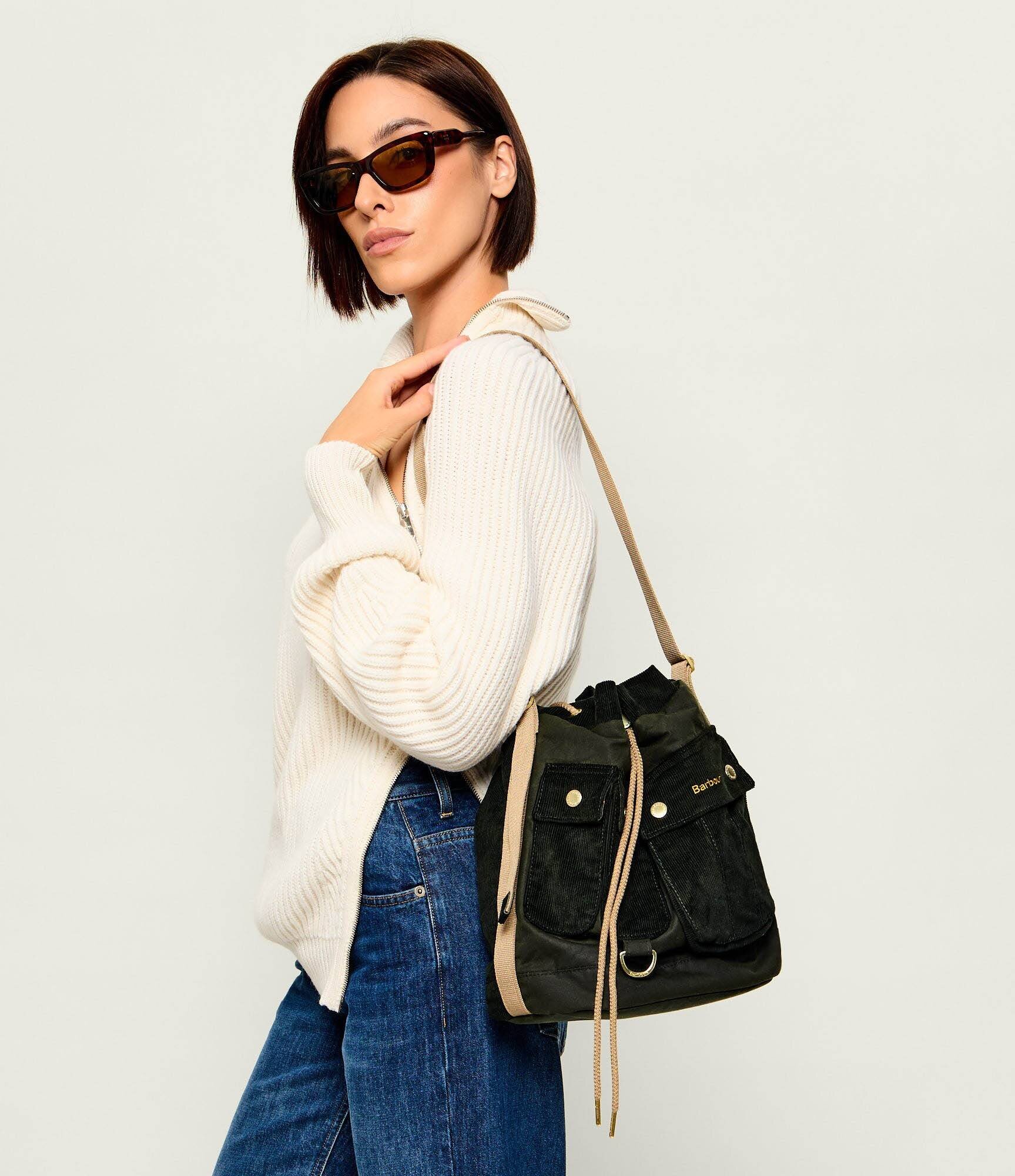 Barbour Geantă tip sac Mia | catifea reiată