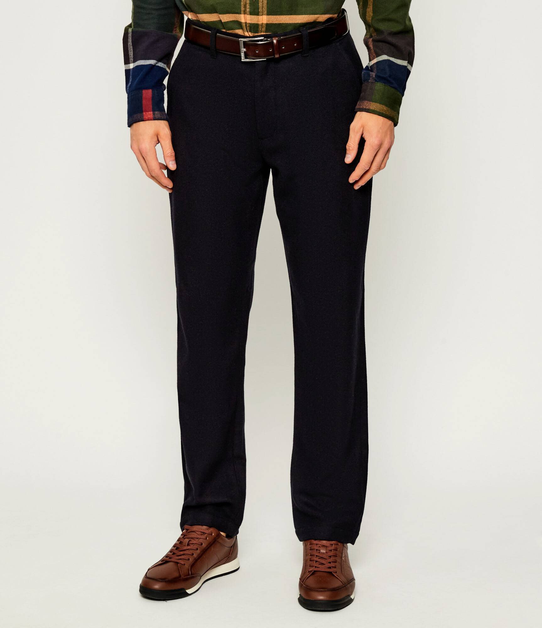 Barbour Pantaloni Tailored | regular fit cu adaos de lână