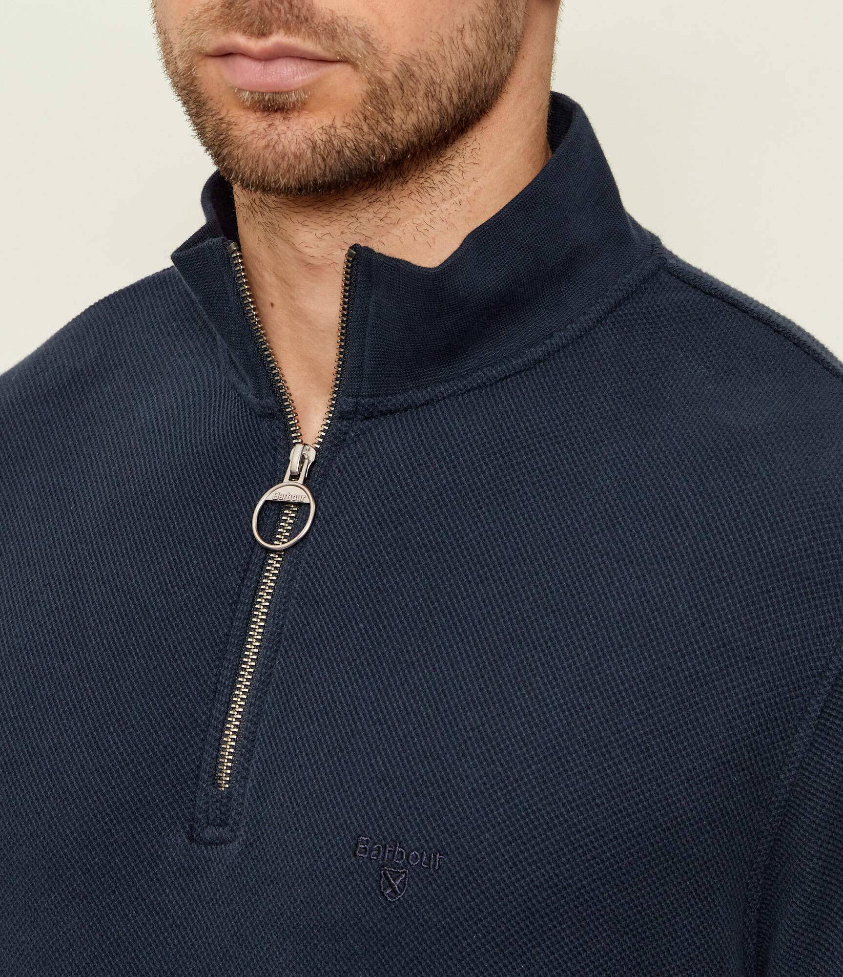 Barbour Pulover Interlock | regular fit | pique
