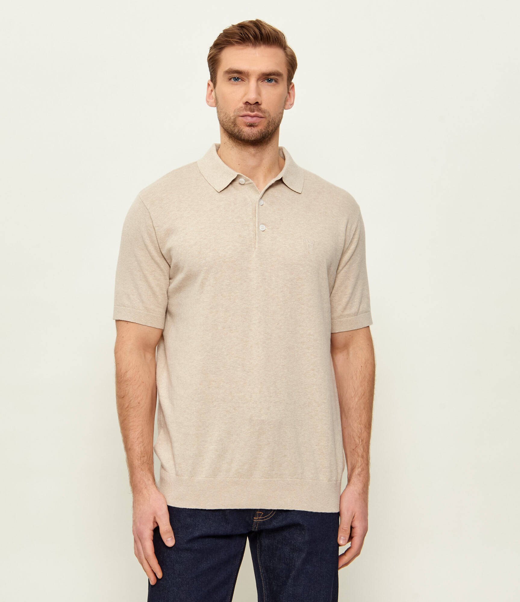 Barbour Pulover Muston | regular fit | cu adaos de in