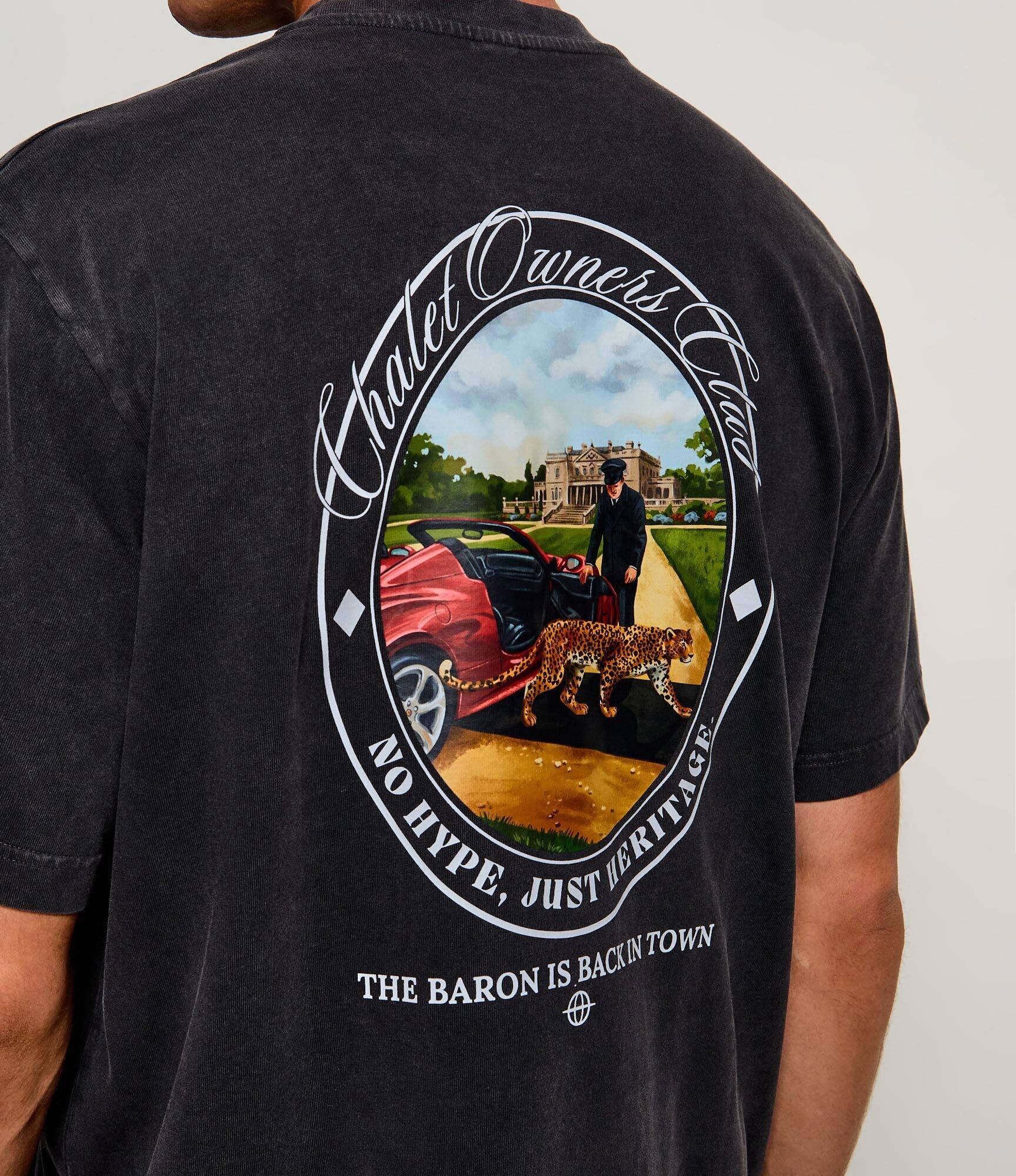 Baron Filou Tricou Baron Is Back In Town | Oversize fit