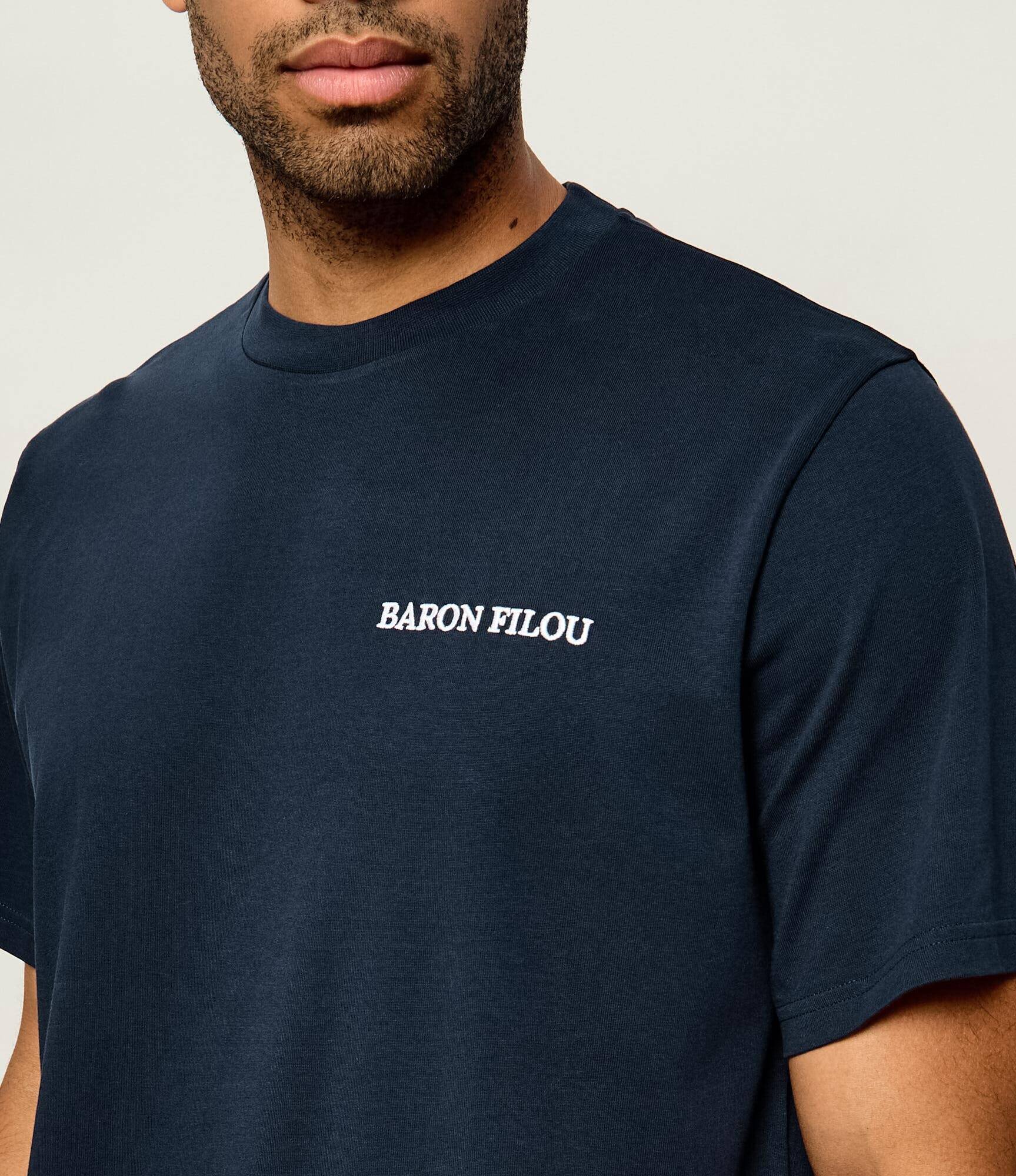 Baron Filou Tricou Car With Skis | Oversize fit
