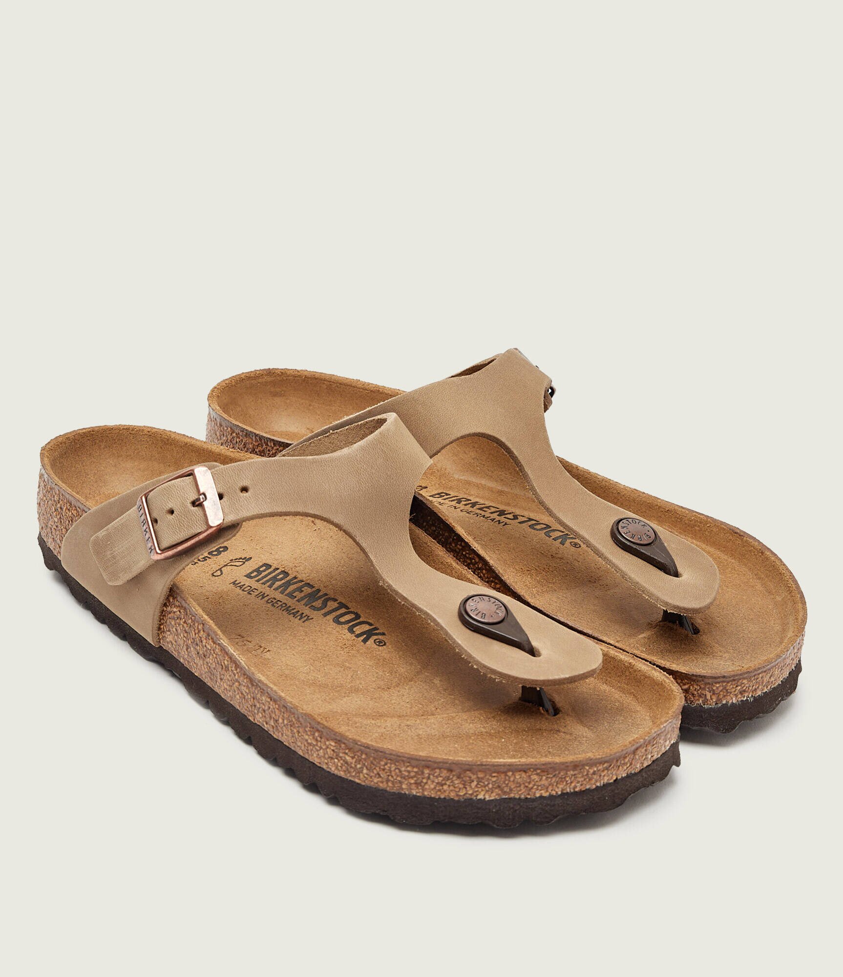Birkenstock De piele flip flops Gizeh LEOI | regular fit