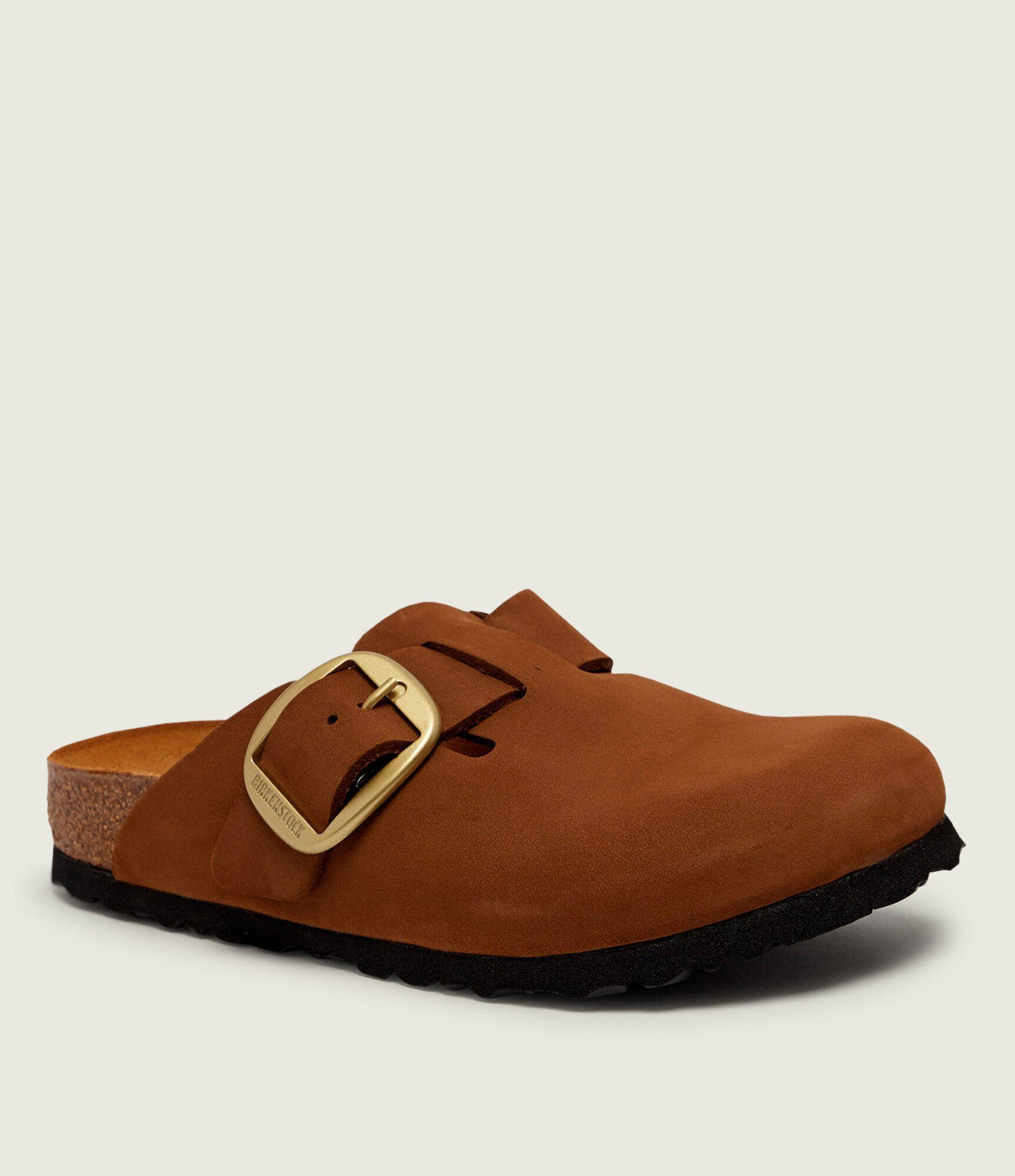 Birkenstock De piele mules (încălțăminte) Boston Big Buckle | narrow fit
