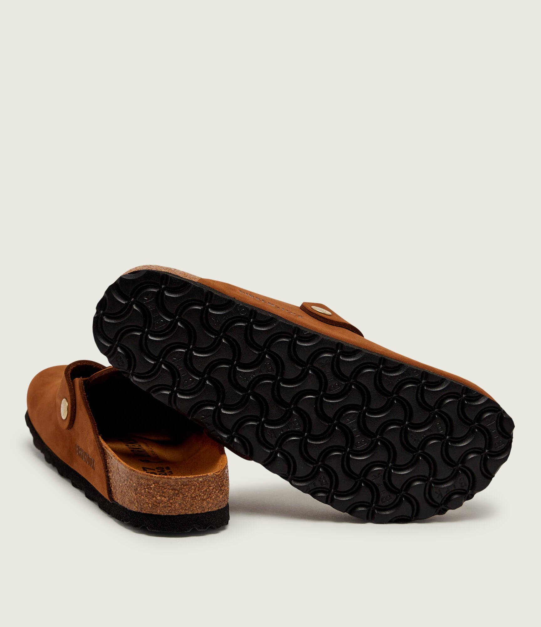 Birkenstock De piele mules (încălțăminte) Boston Big Buckle | narrow fit