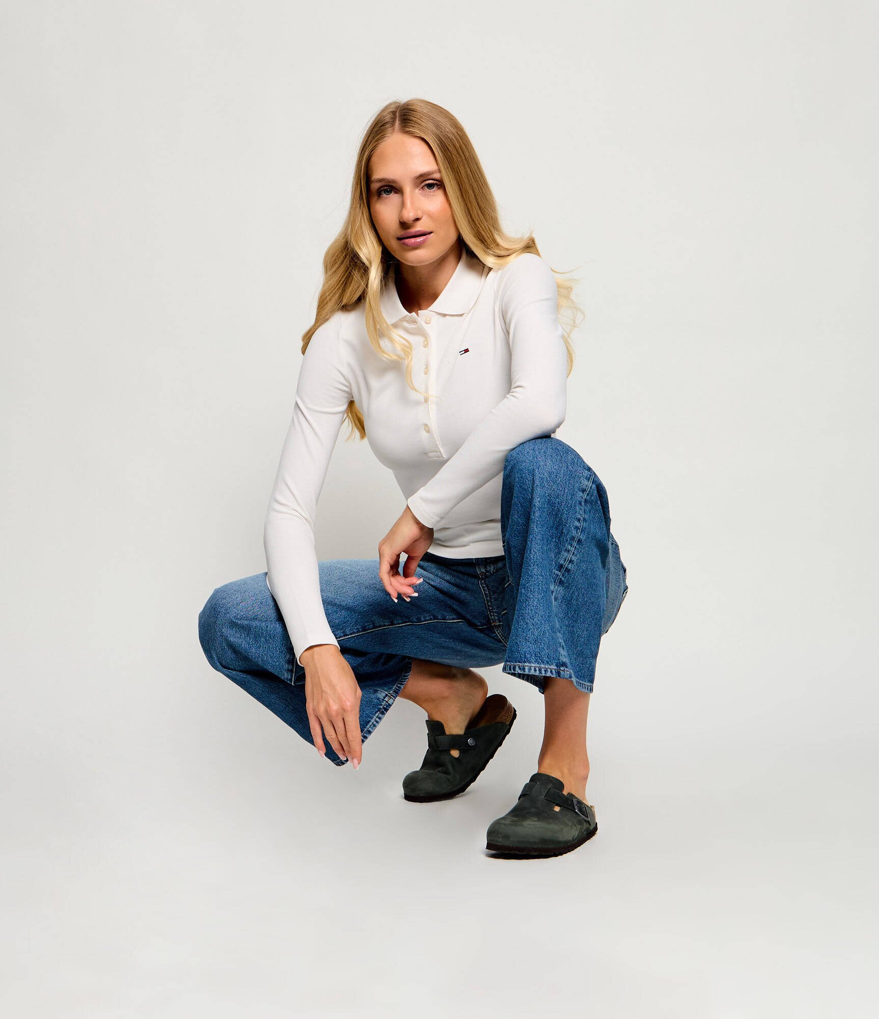 Birkenstock De piele mules (încălțăminte) Boston BS | narrow fit