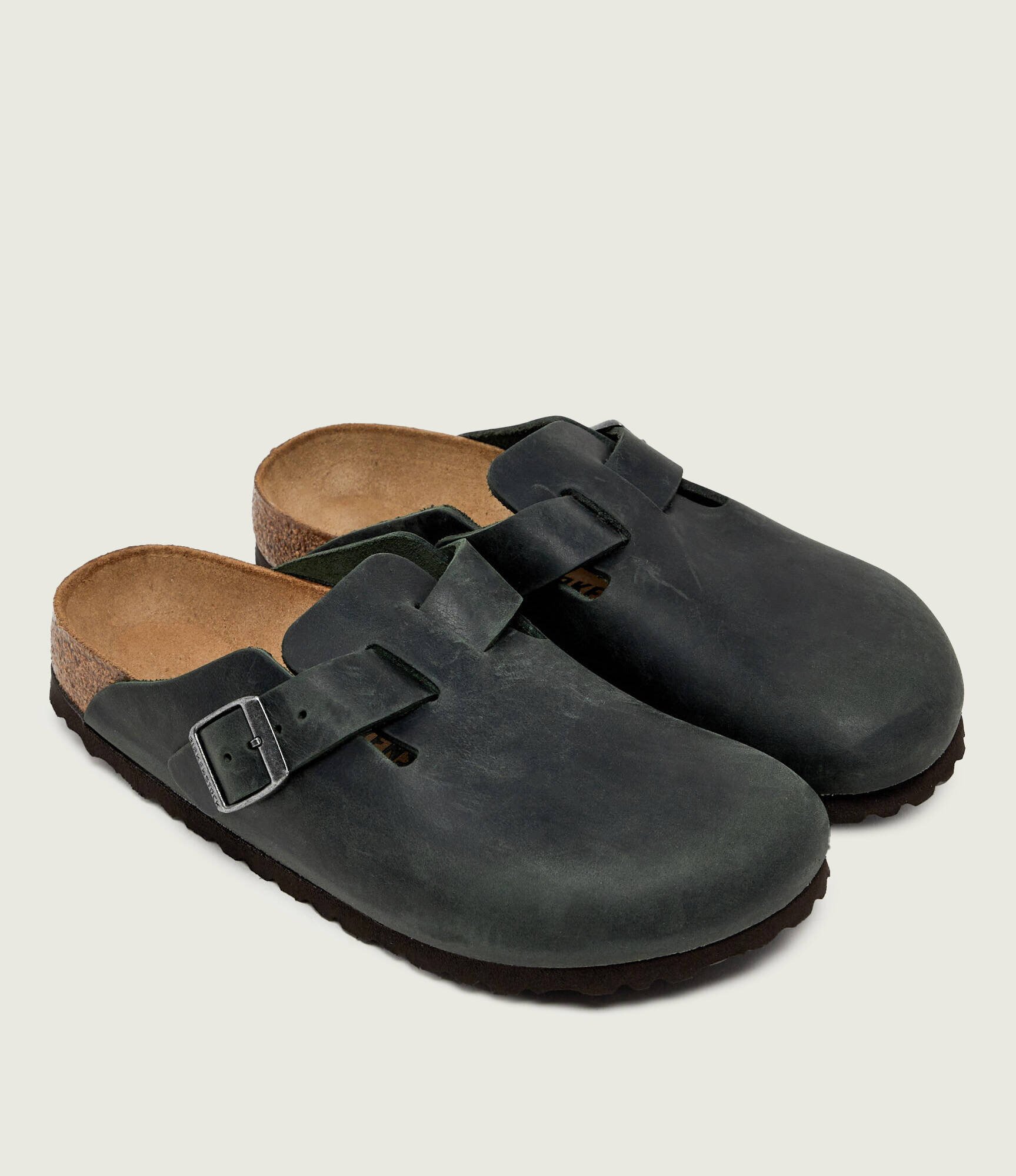 Birkenstock De piele mules (încălțăminte) Boston BS | narrow fit