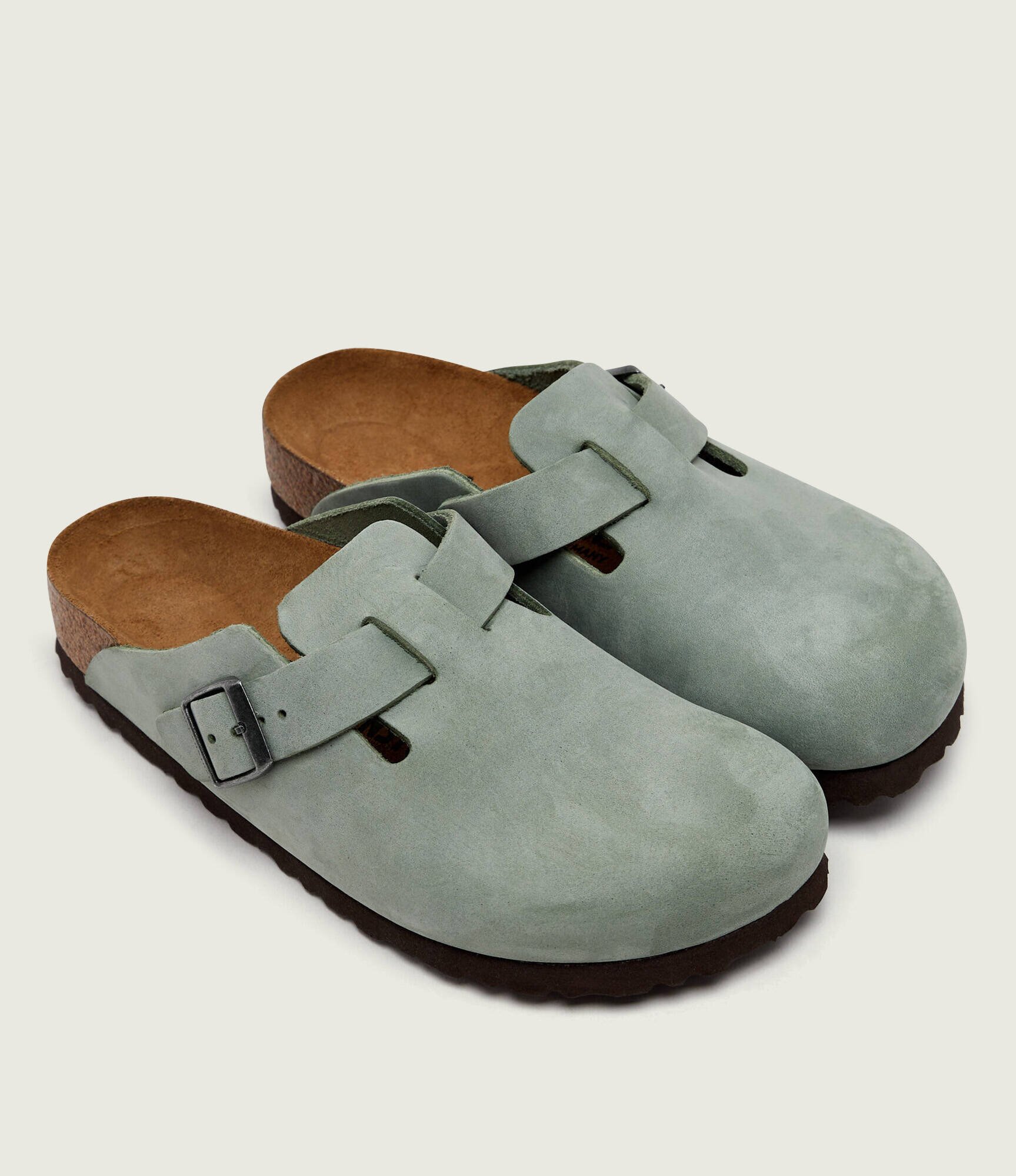 Birkenstock De piele mules (încălțăminte) Boston Bs | narrow fit