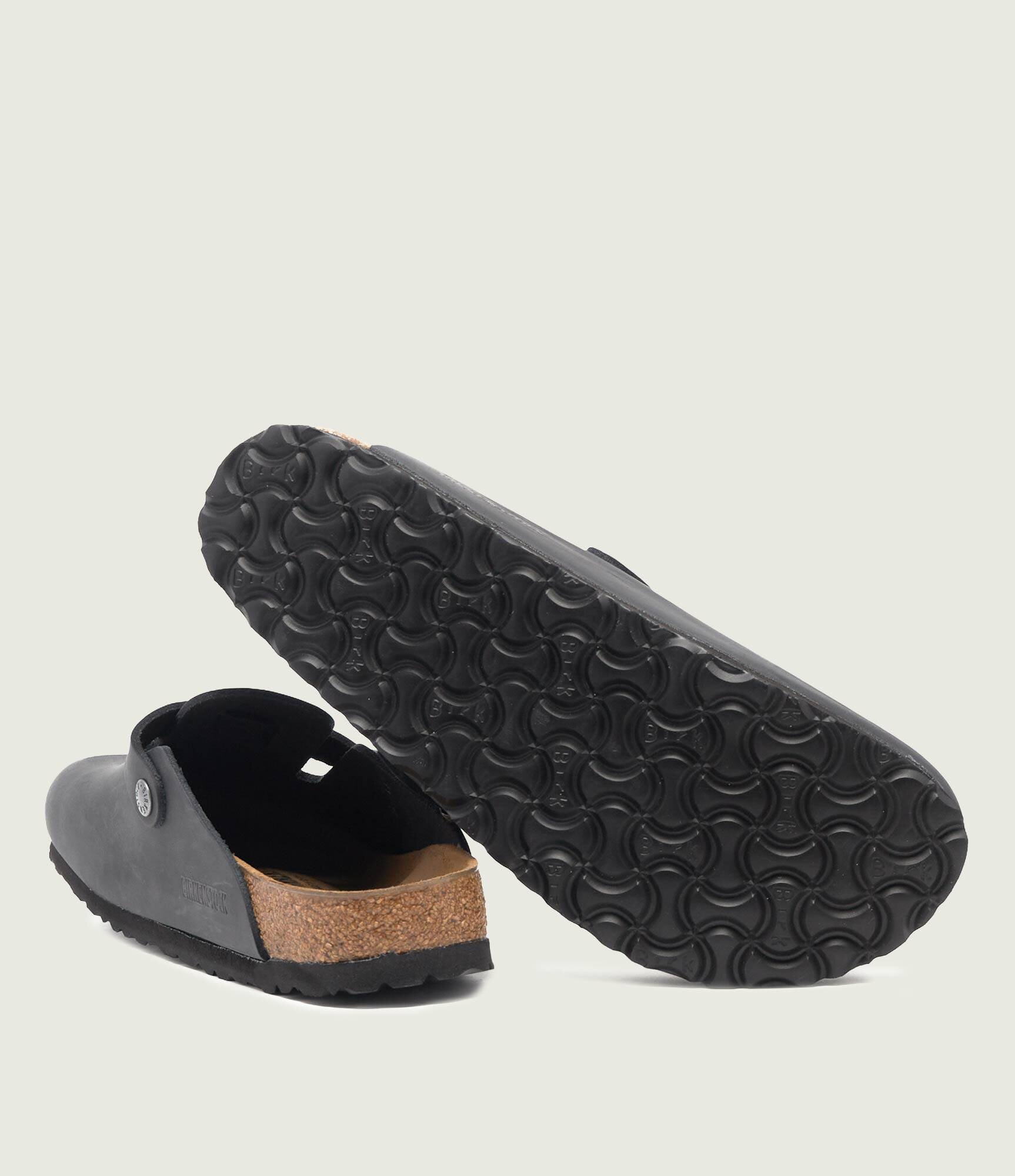 Birkenstock De piele mules (încălțăminte) Boston | narrow fit
