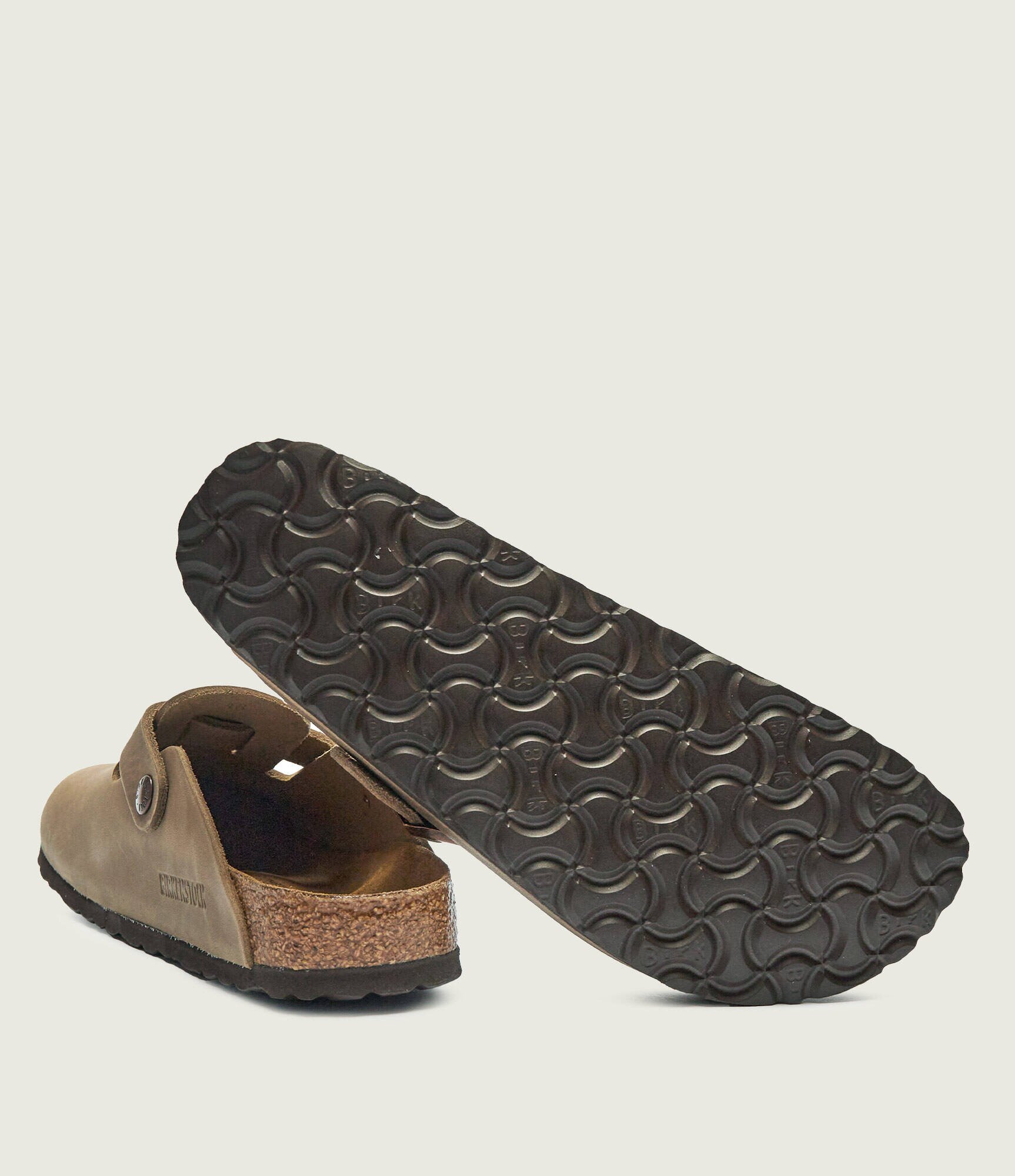Birkenstock De piele mules (încălțăminte) BOSTON | narrow fit
