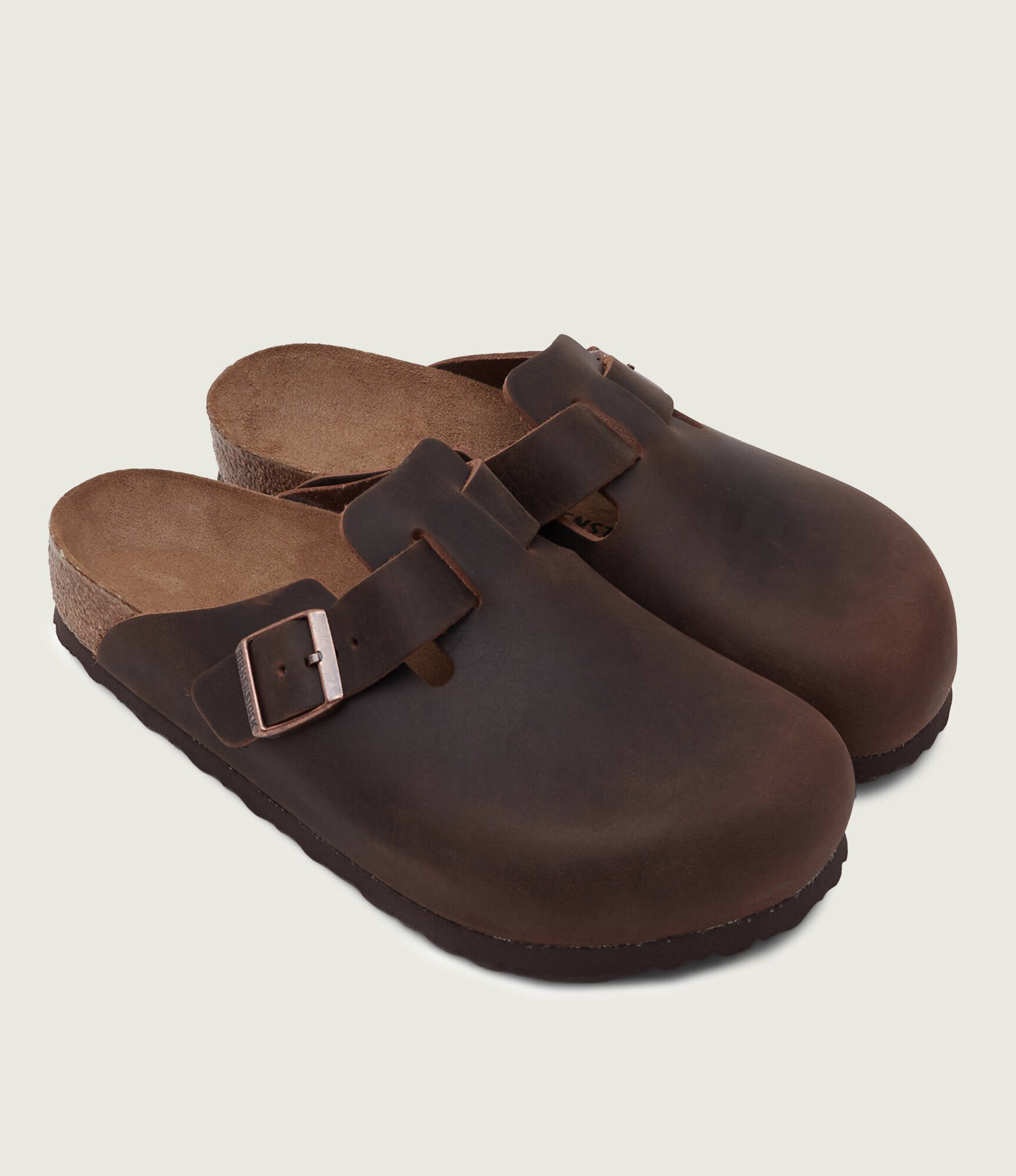 Birkenstock De piele mules (încălțăminte) Boston | regular fit