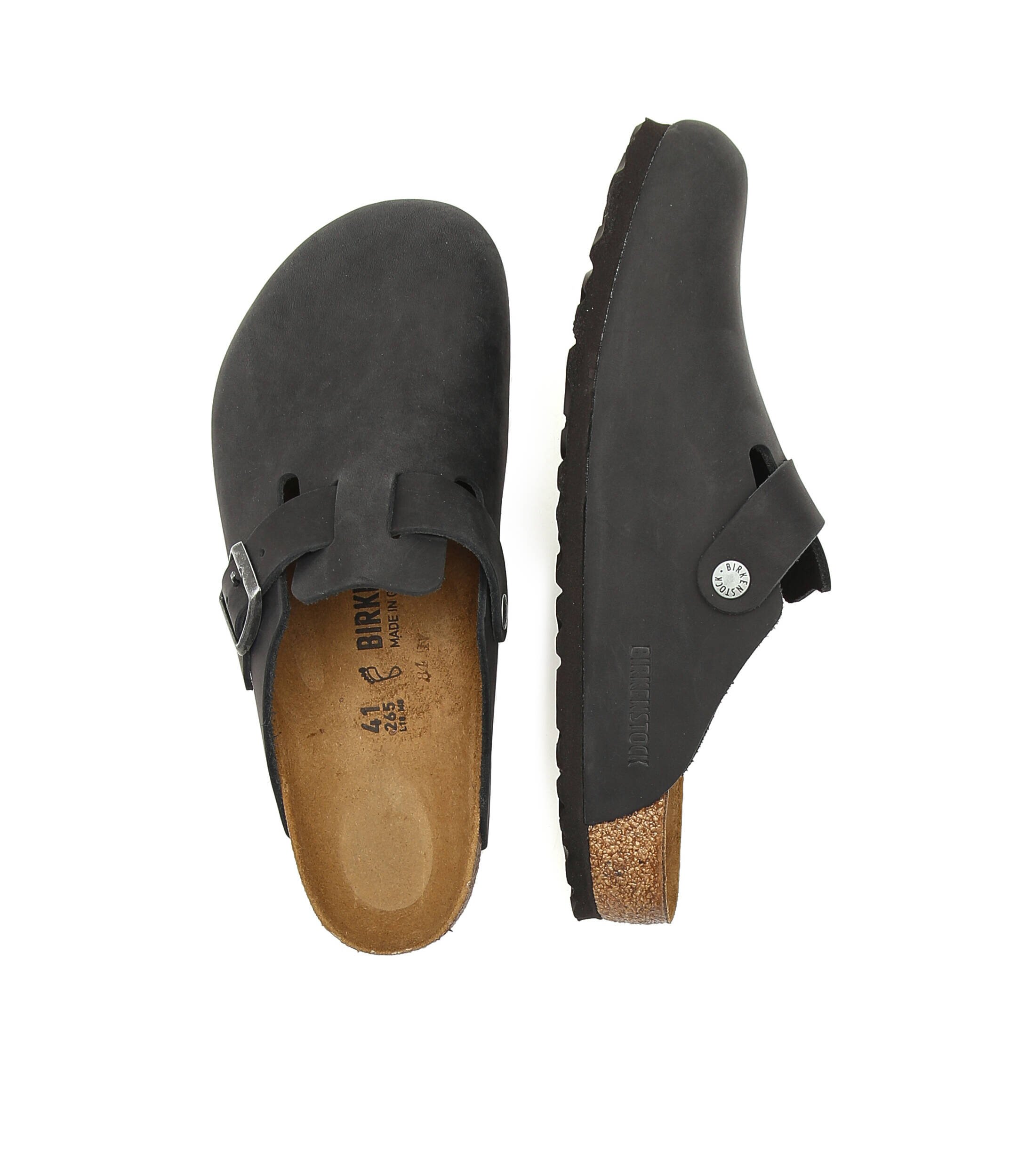 Birkenstock De piele mules (încălțăminte) Boston | regular fit