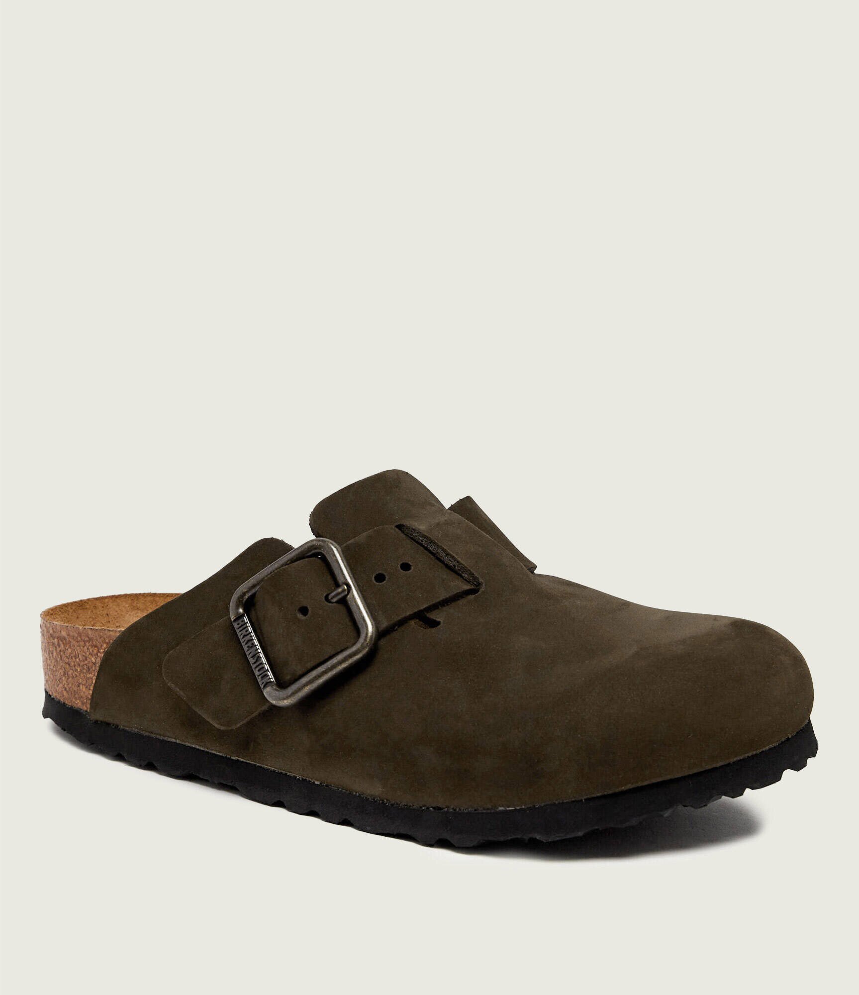 Birkenstock De piele mules (încălțăminte) Boston Wire Buckle | narrow fit