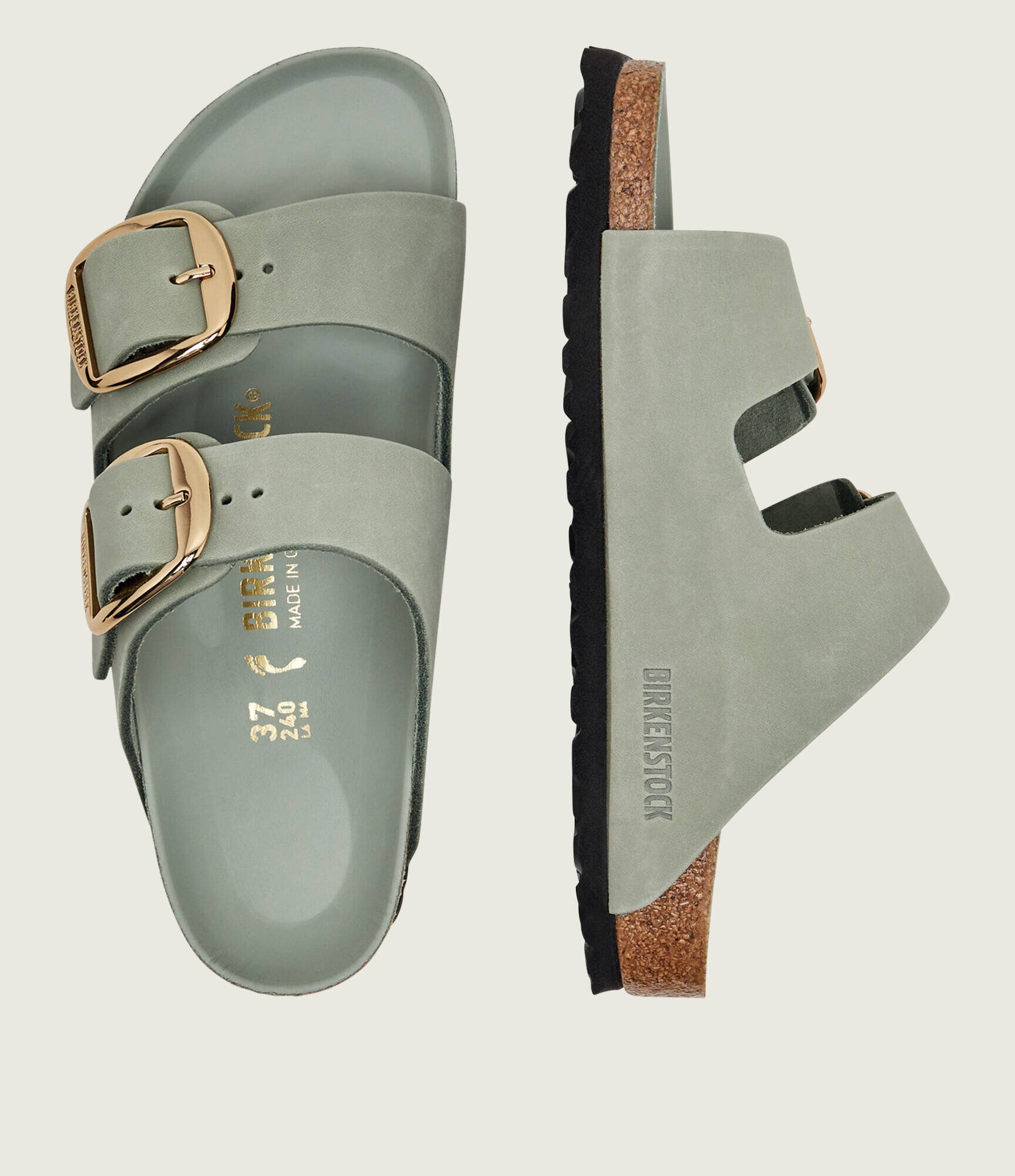 Birkenstock De piele șlapi Arizona Big Buckle | narrow fit