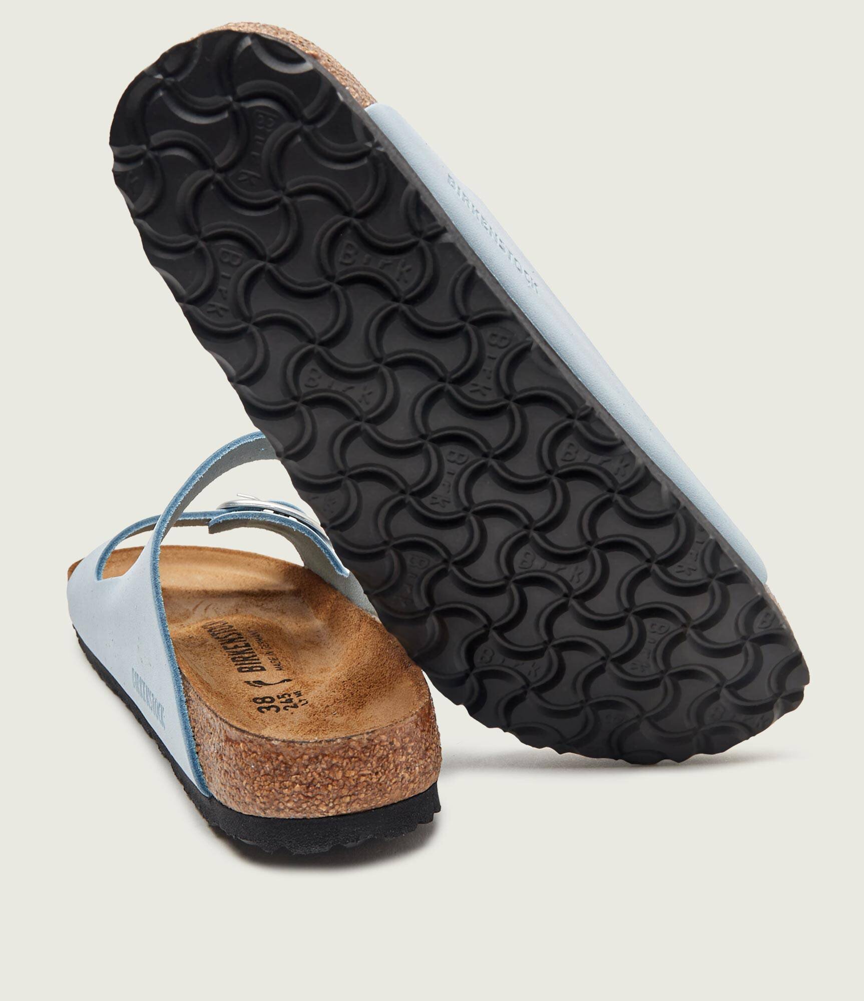 Birkenstock De piele șlapi Arizona Big Buckle | piele întoarsă