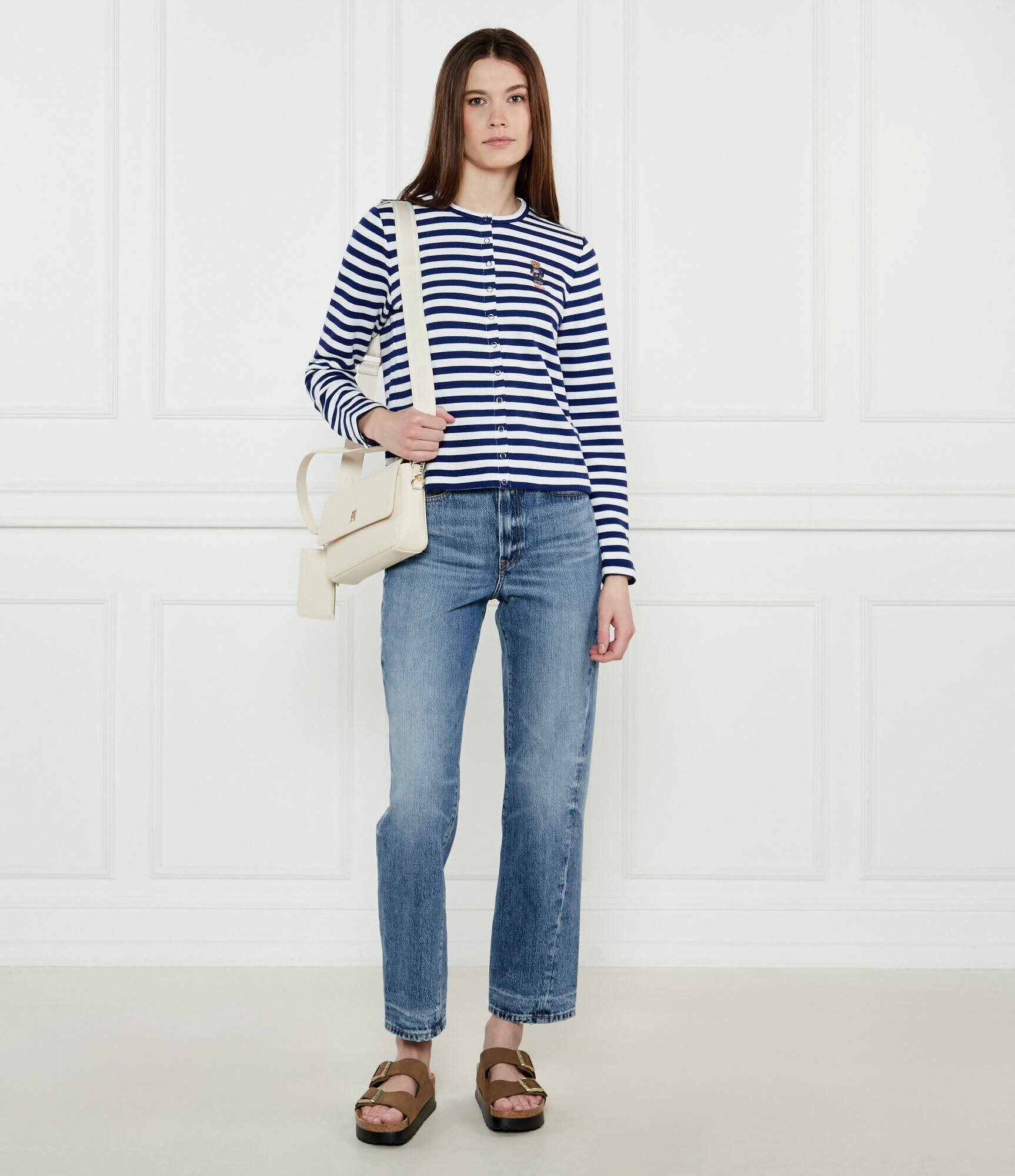 Birkenstock De piele șlapi Arizona Flex Platform | x Papillio | narrow fit