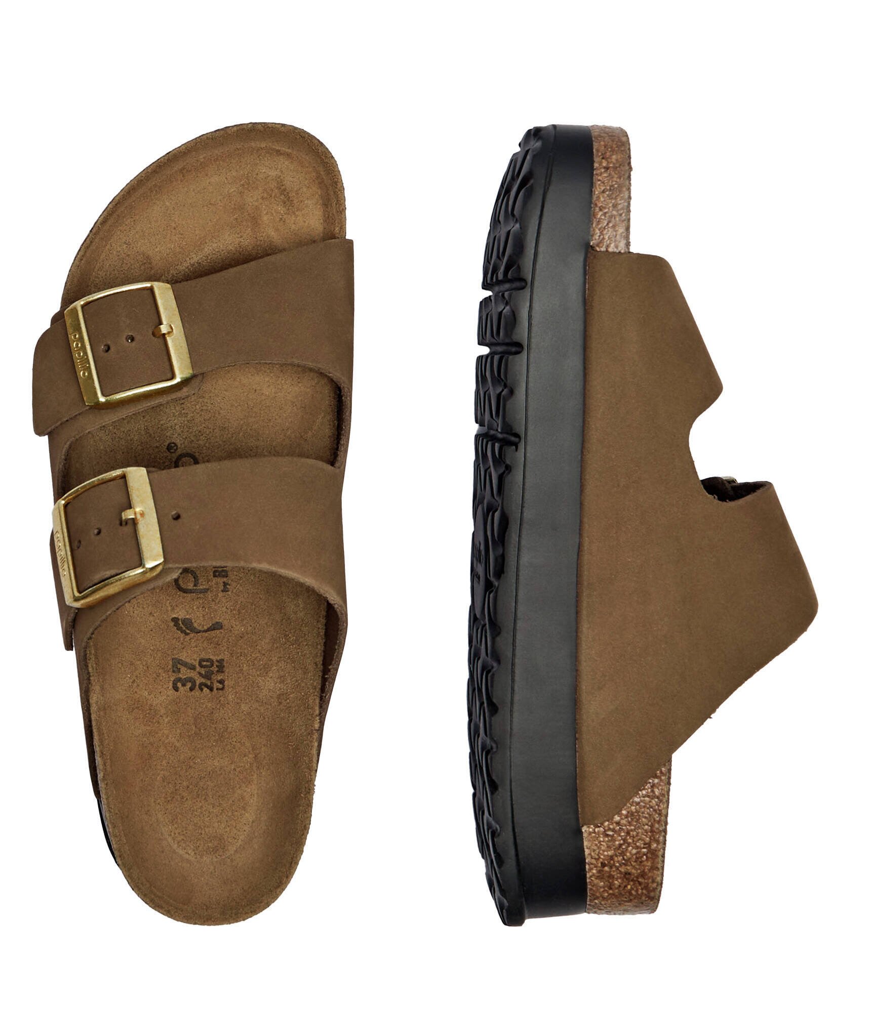 Birkenstock De piele șlapi Arizona Flex Platform | x Papillio | narrow fit