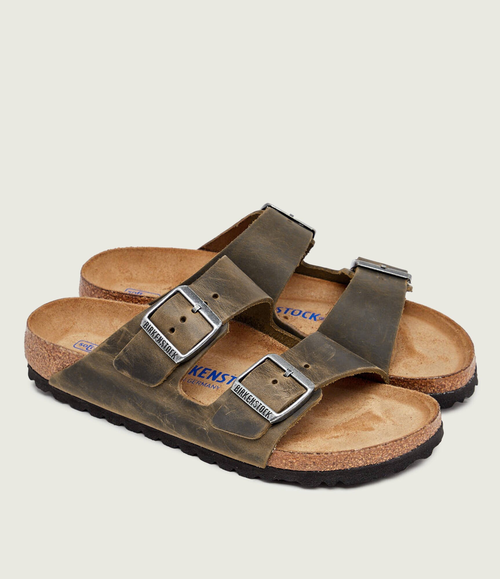 Birkenstock De piele șlapi Arizona | narrow fit