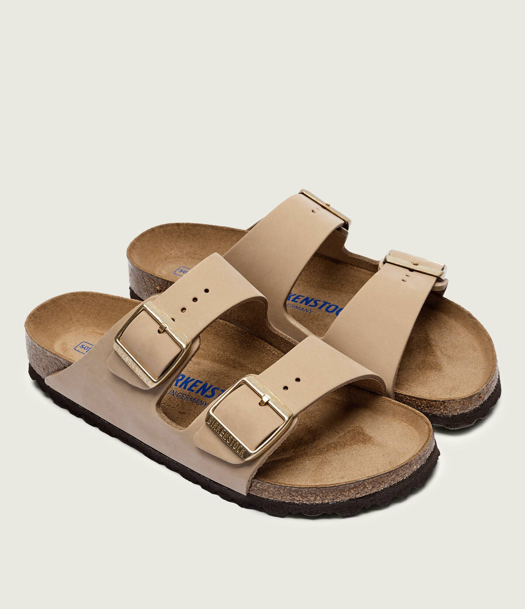 Birkenstock De piele șlapi Arizona | narrow fit soft footbed