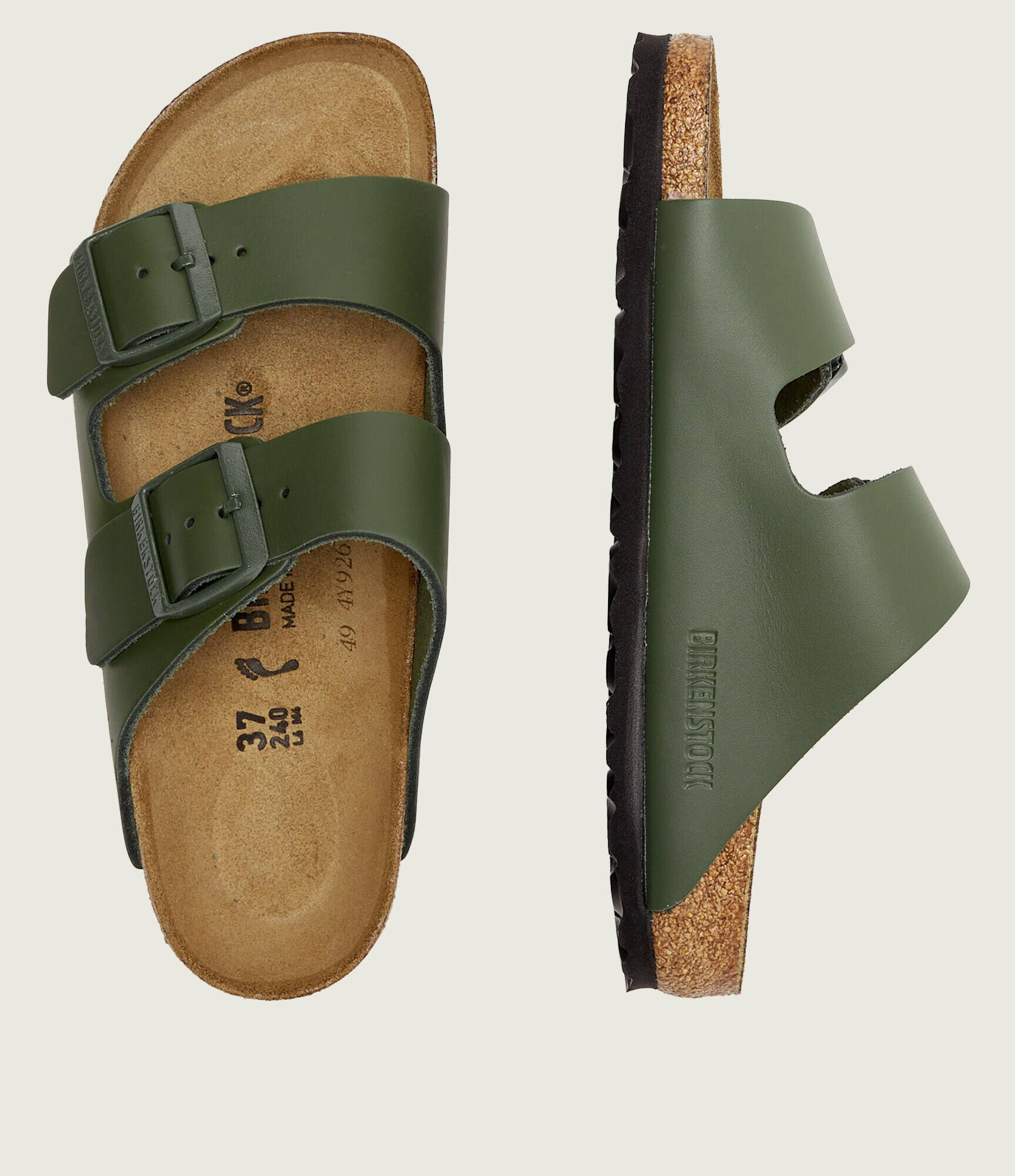Birkenstock De piele șlapi Arizona NL | narrow fit