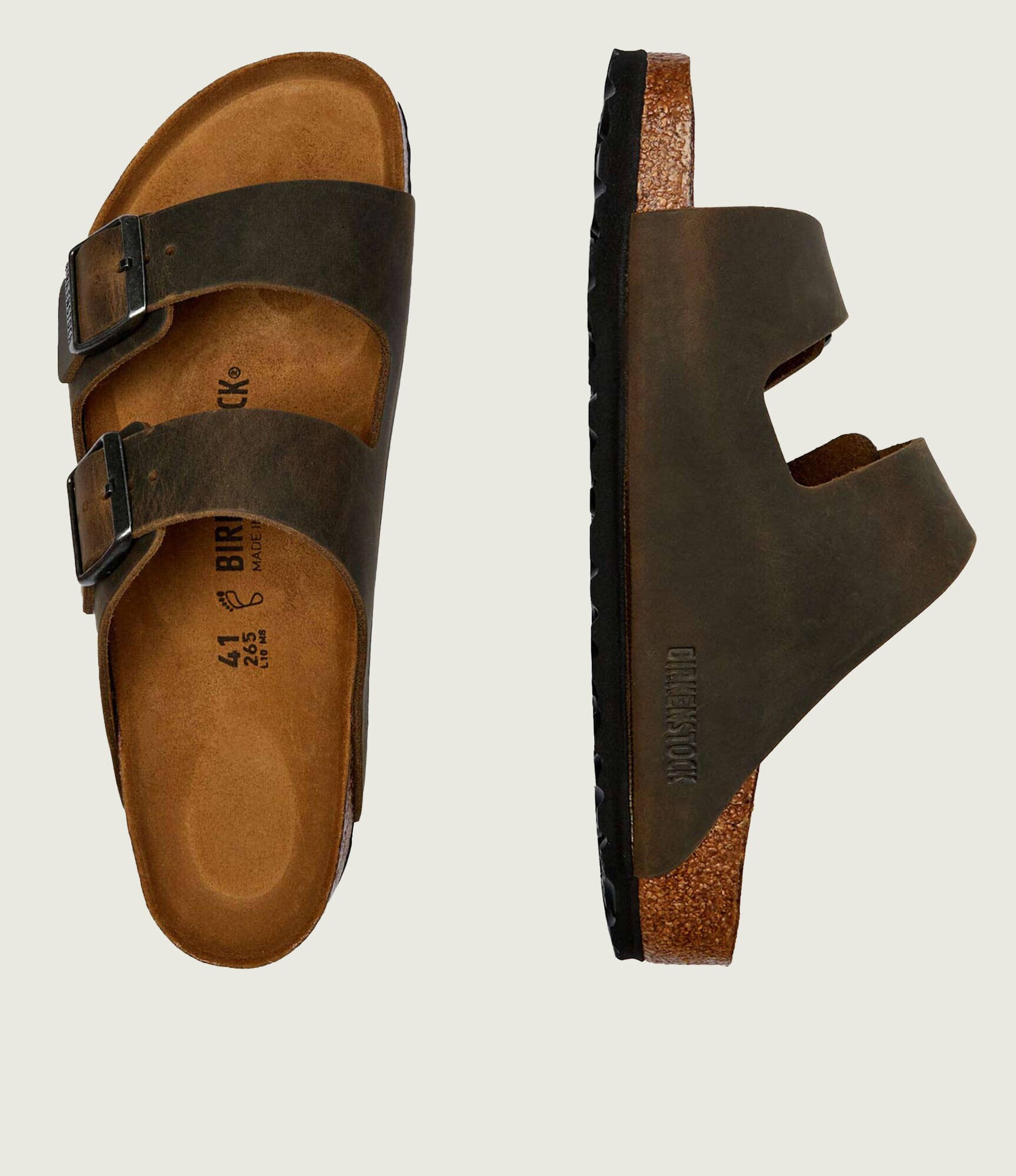Birkenstock De piele șlapi Arizona | regular fit