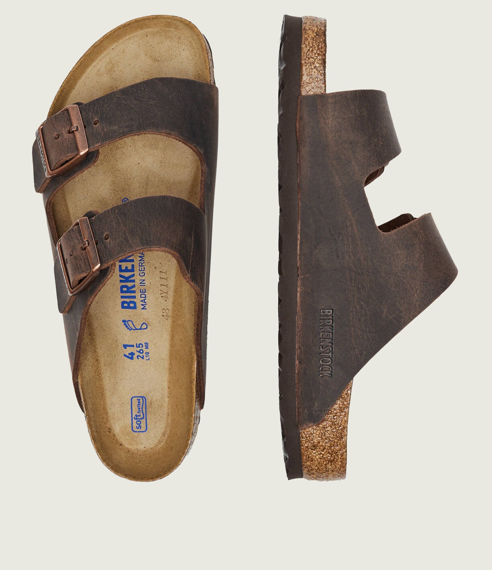 Birkenstock De piele șlapi Arizona | regular fit