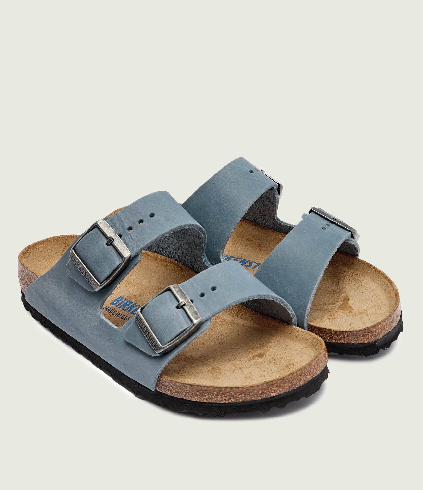 Birkenstock De piele șlapi Arizona SFB LEOI | narrow fit