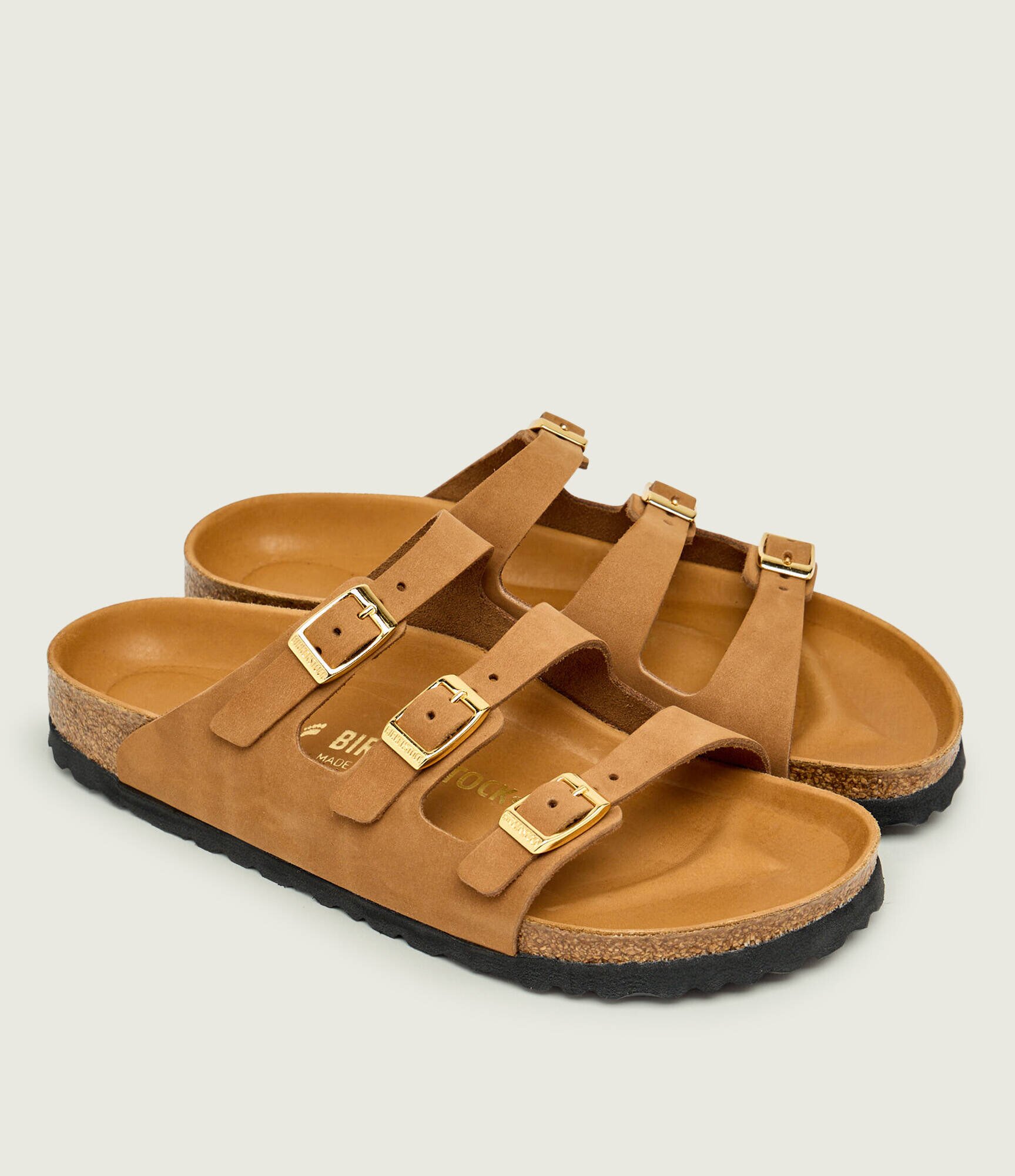 Birkenstock De piele șlapi Florida Fresh | narrow fit