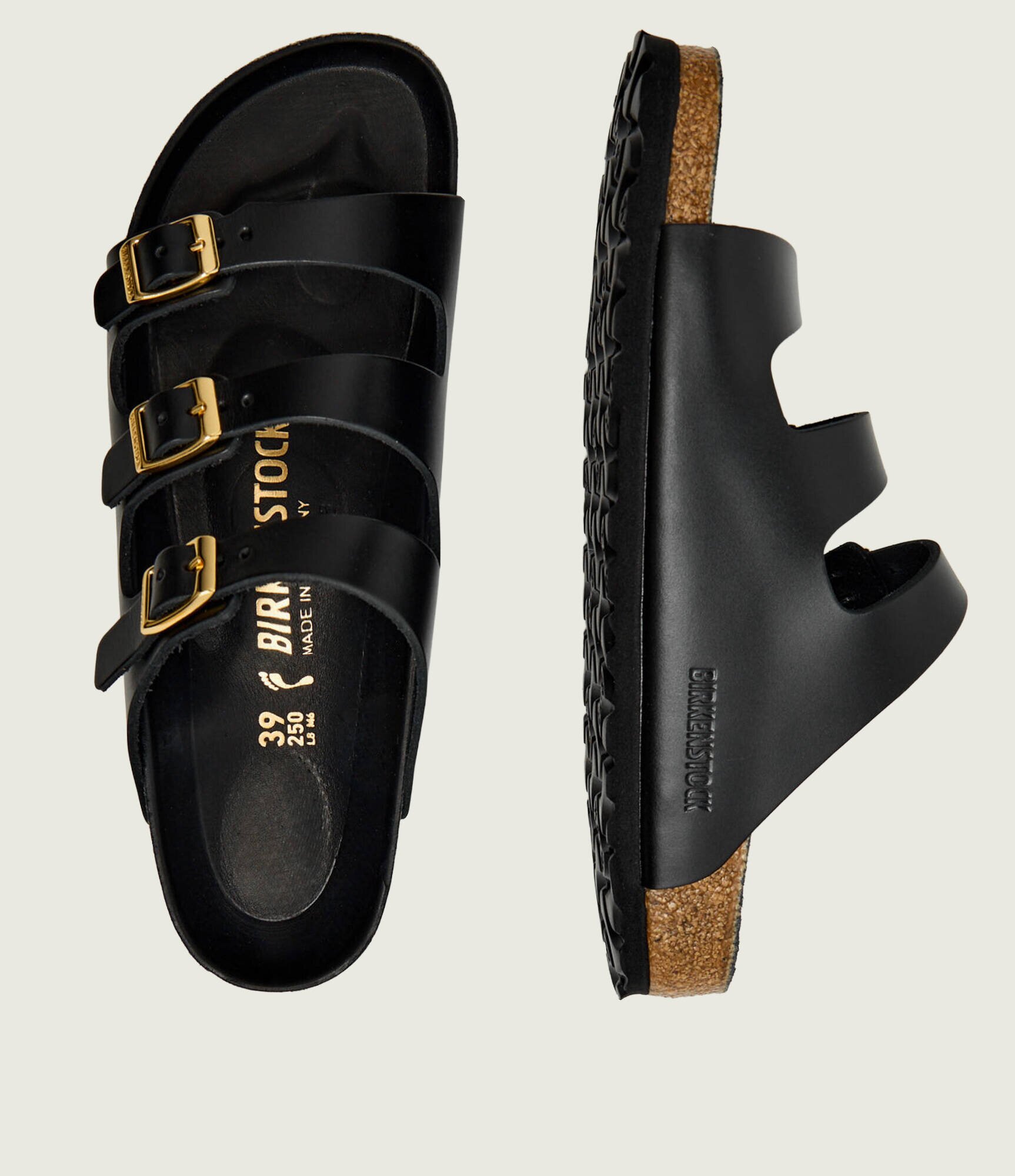 Birkenstock De piele șlapi Florida Fresh | narrow fit