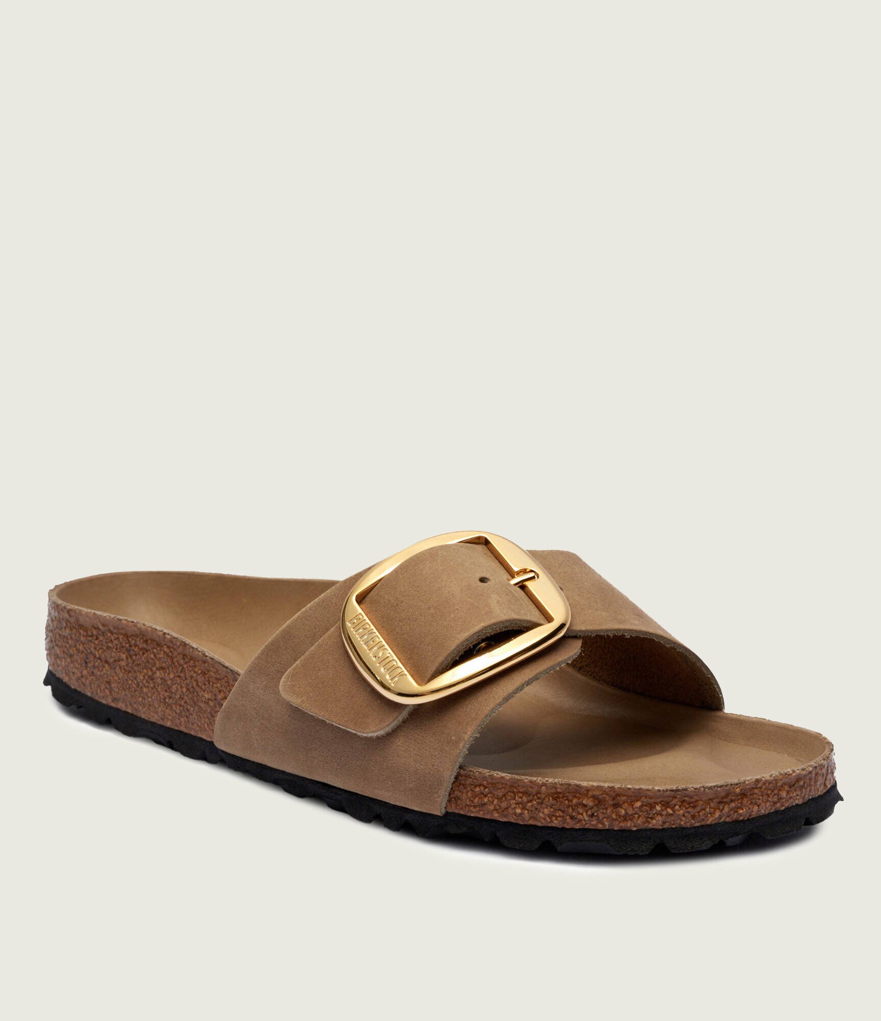 Birkenstock De piele șlapi Madrid Big Buckle | narrow fit
