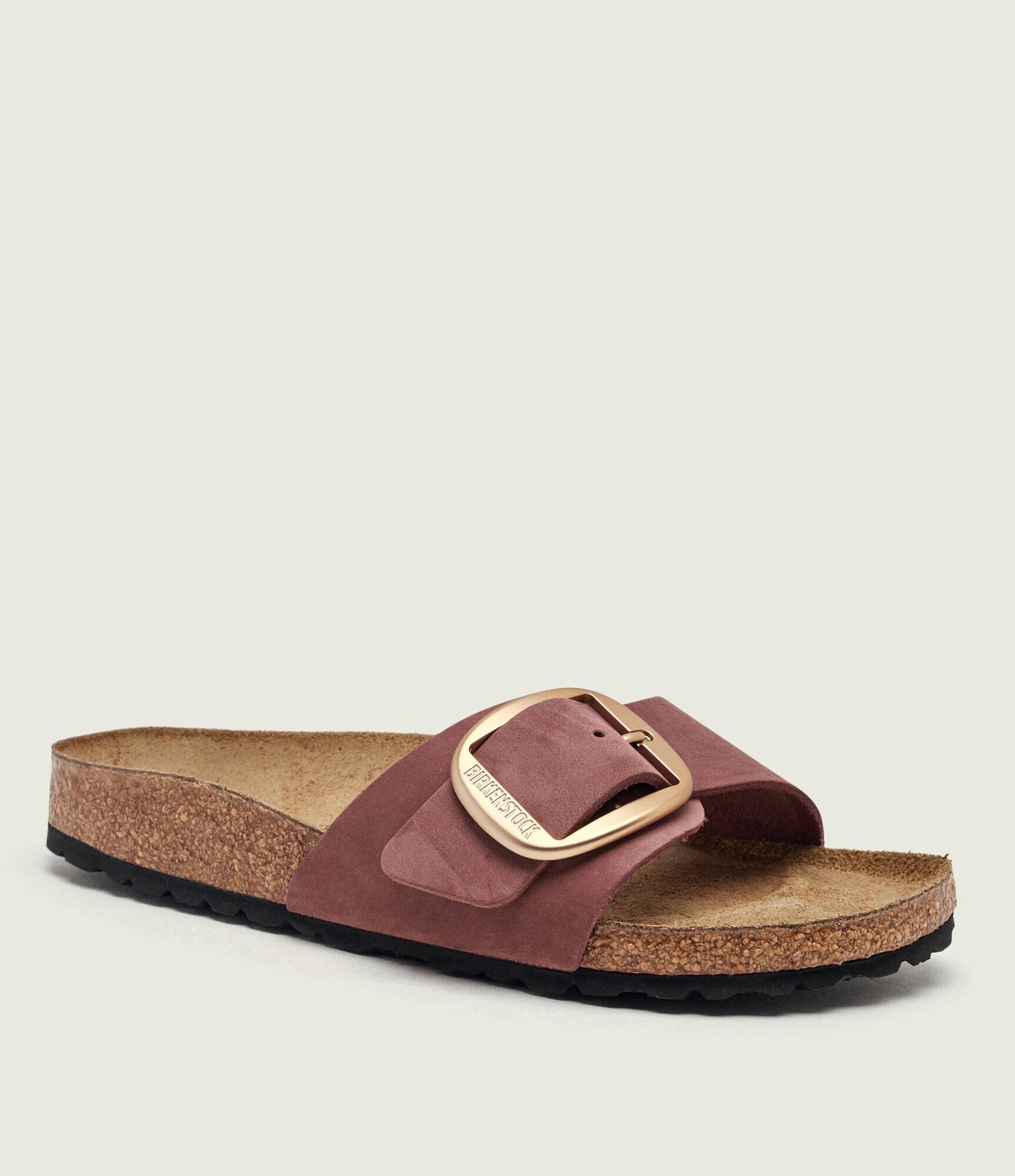 Birkenstock De piele șlapi Madrid Big Buckle | narrow fit