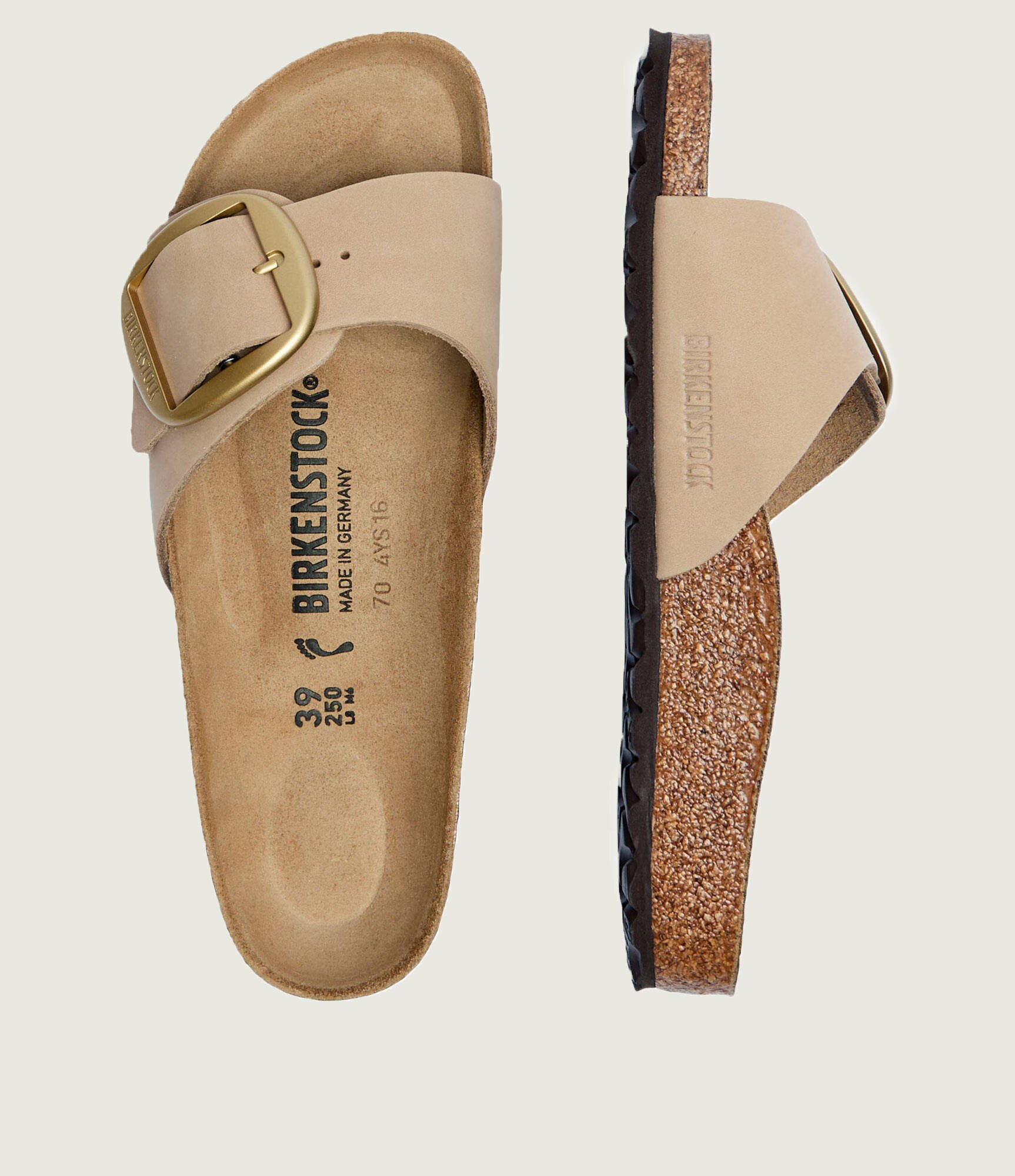 Birkenstock De piele șlapi Madrid | narrow fit