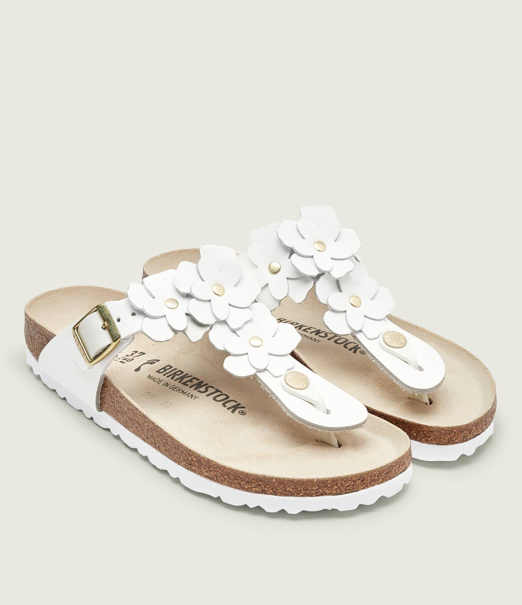 Birkenstock Flip flops Gizeh Flowers | narrow fit | piele
