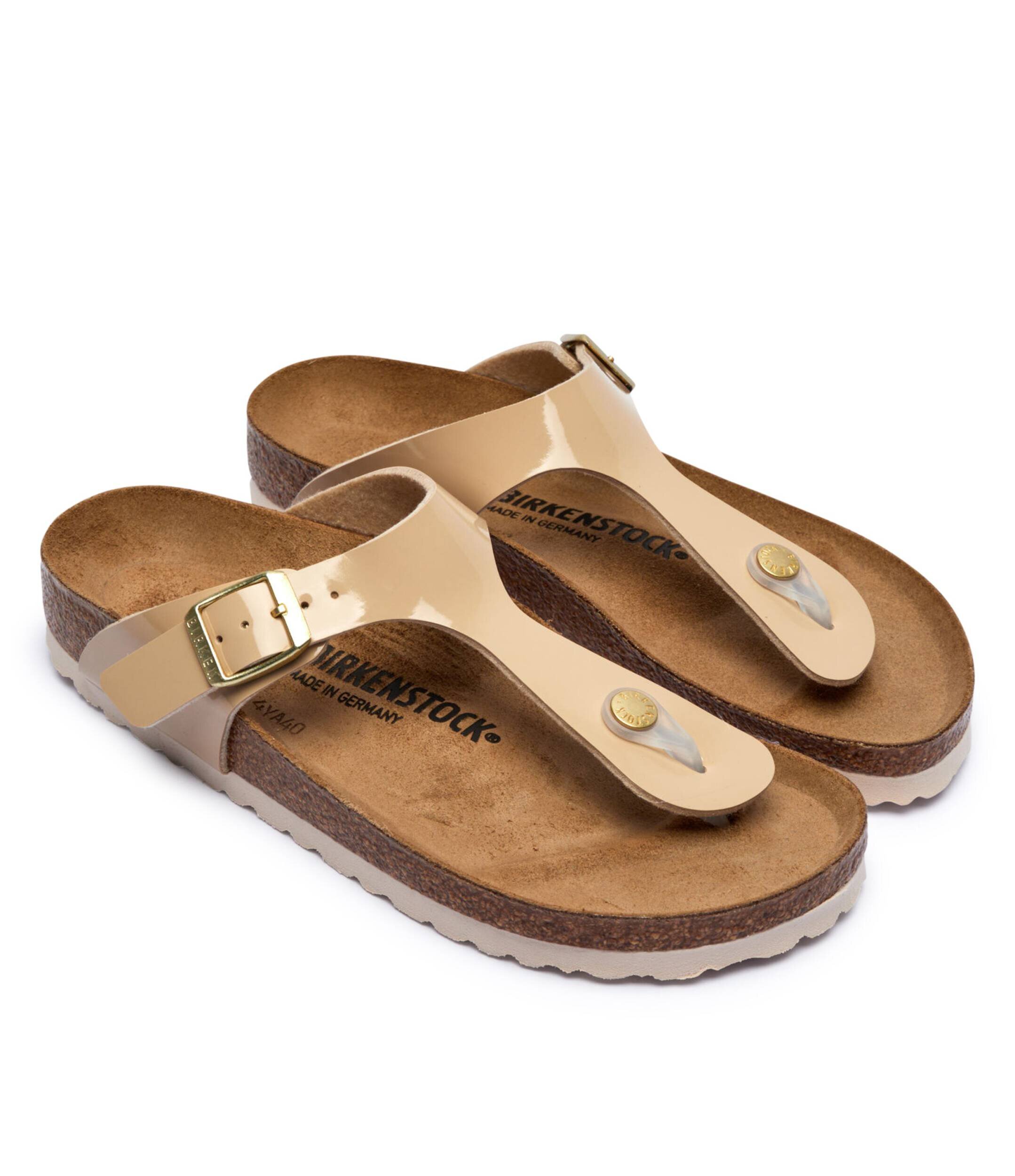 Birkenstock Flip flops Gizeh | narrow cu adaos de piele