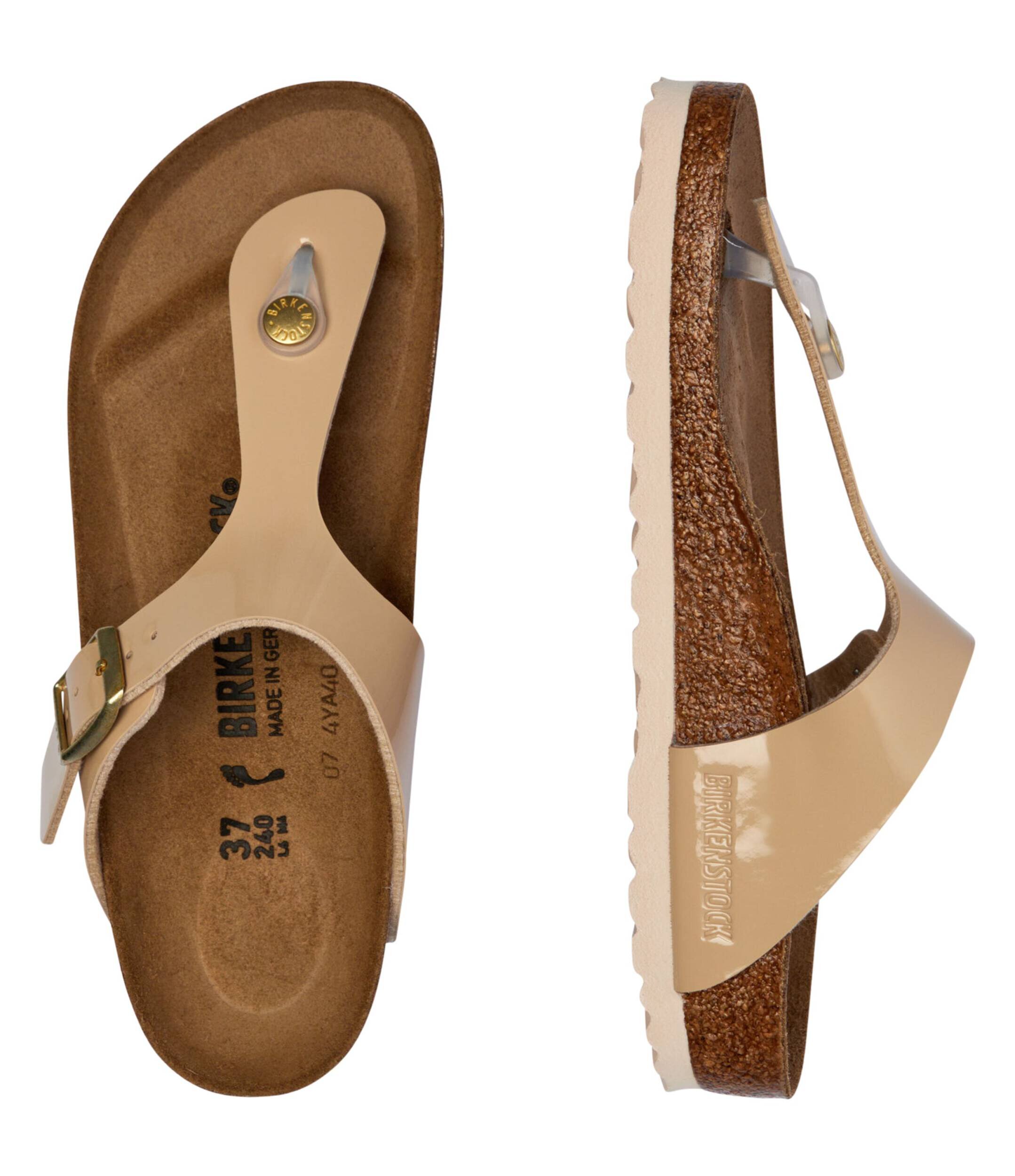 Birkenstock Flip flops Gizeh | narrow cu adaos de piele