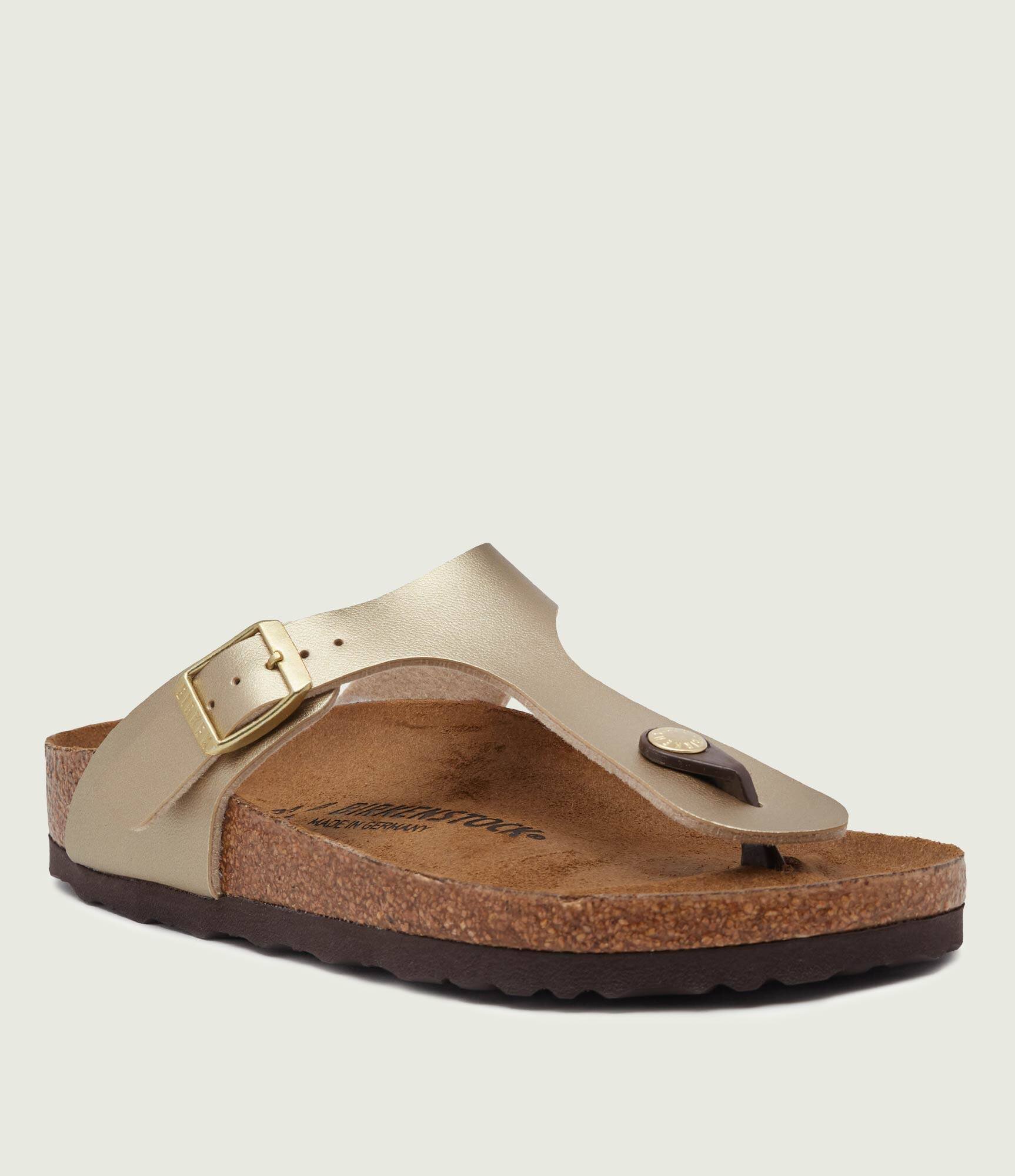 Birkenstock Flip flops Gizeh | narrow fit cu adaos de piele